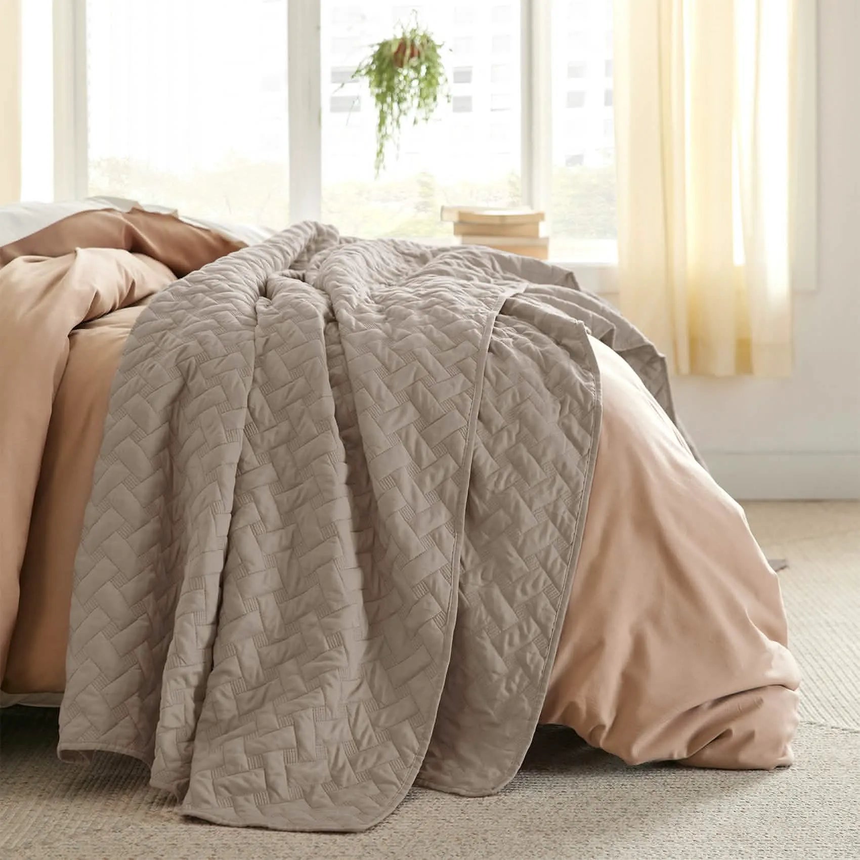 Basketweave Quilt Set