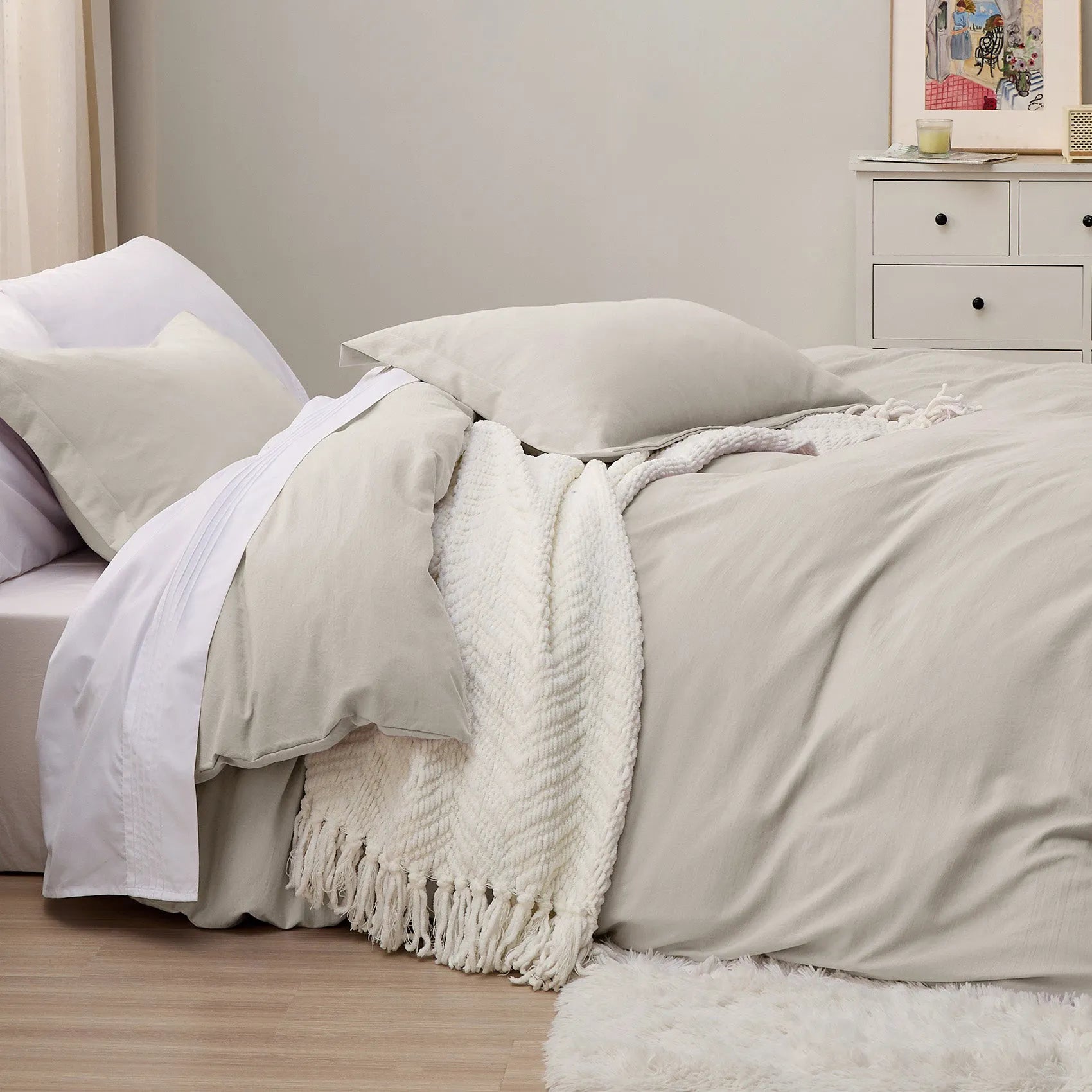 Ultra-Soft Hypoallergenic Microfiber Duvet Cover Set