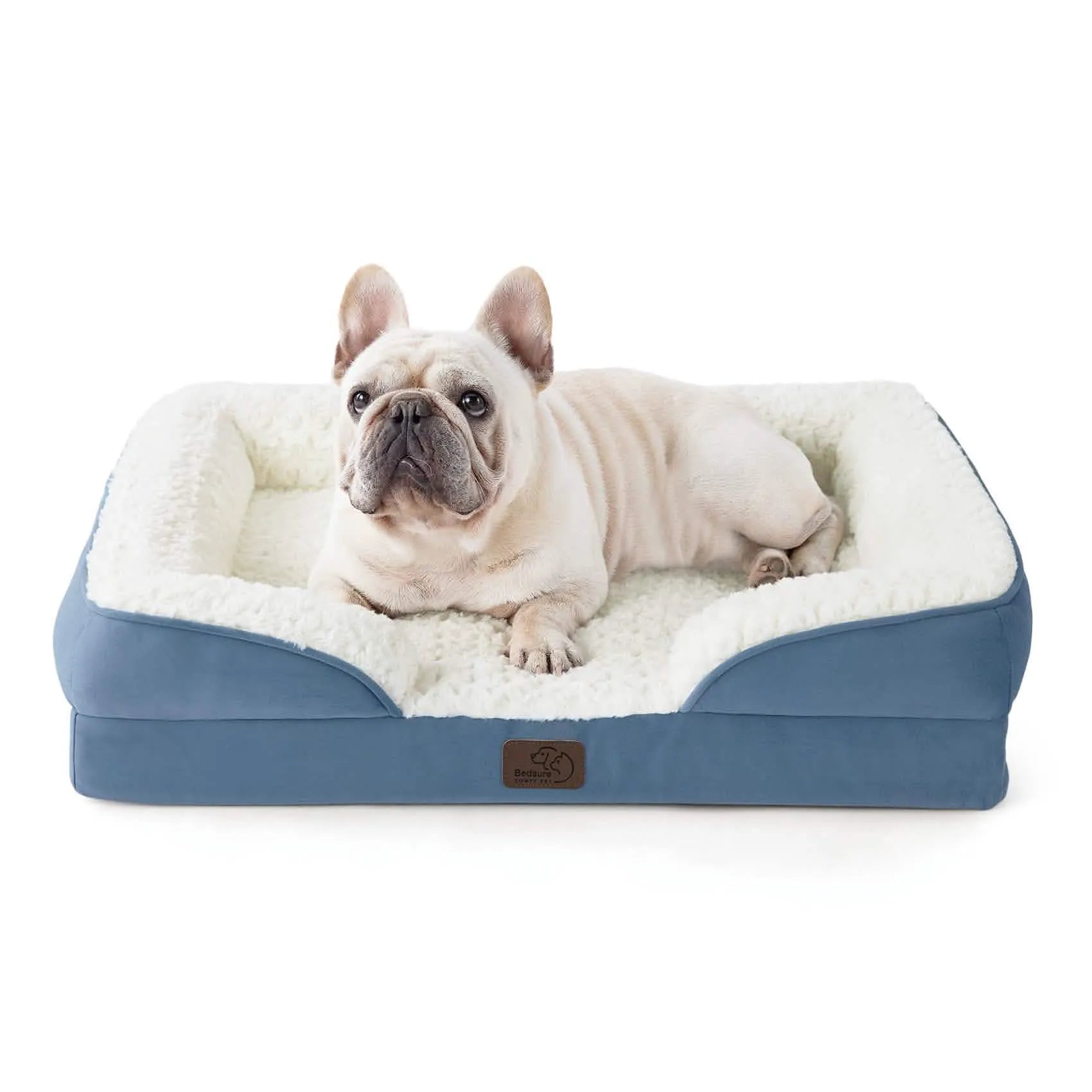 Orthopedic Plush Flannel Dog Couch