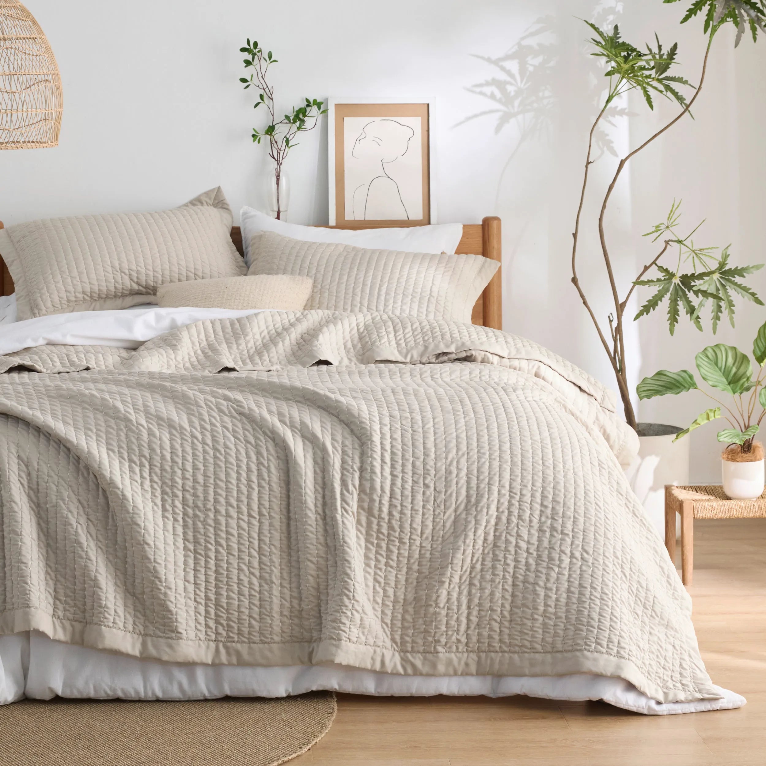 Corduroy Quilt Set