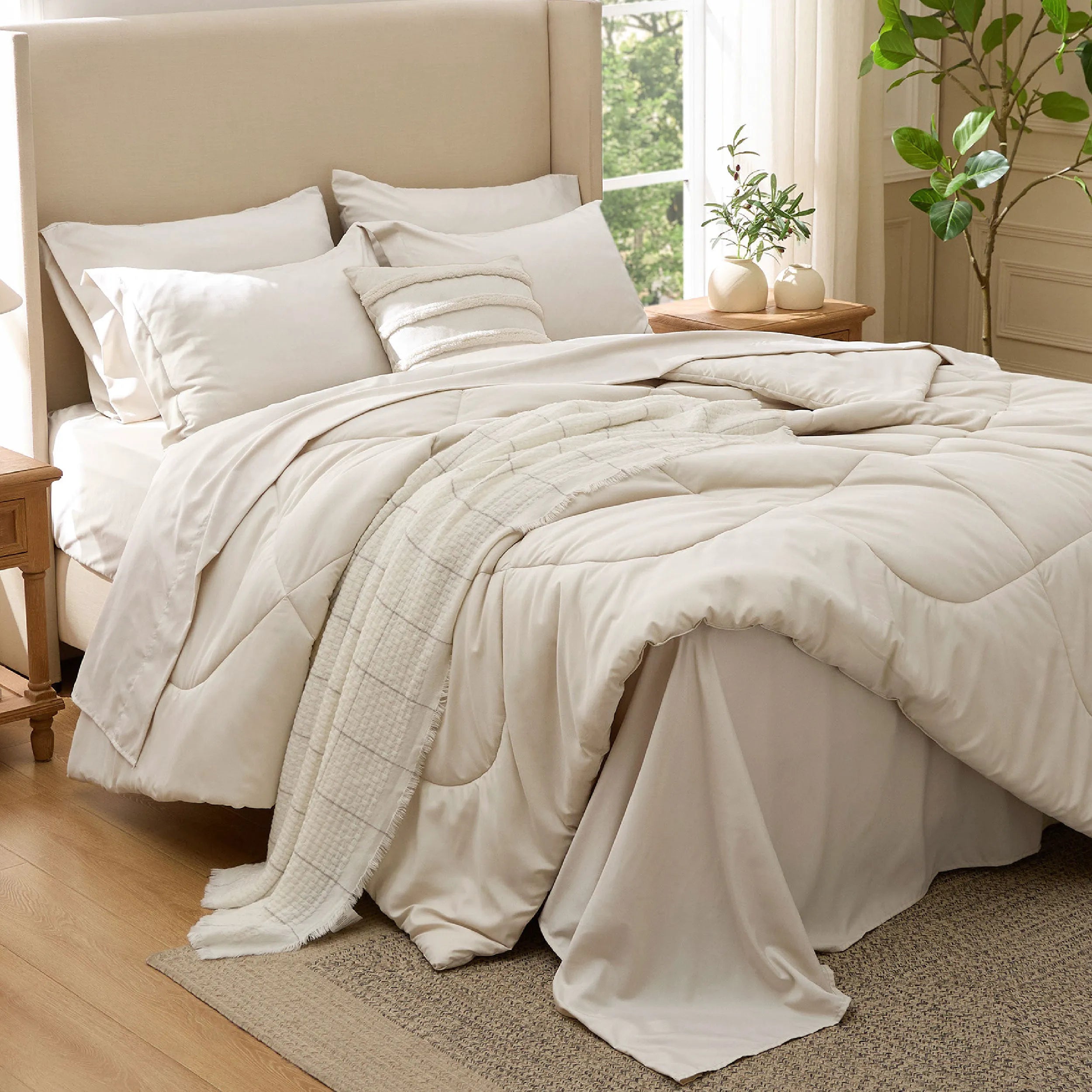 Diamond Quilted Bed-in-a-Bag