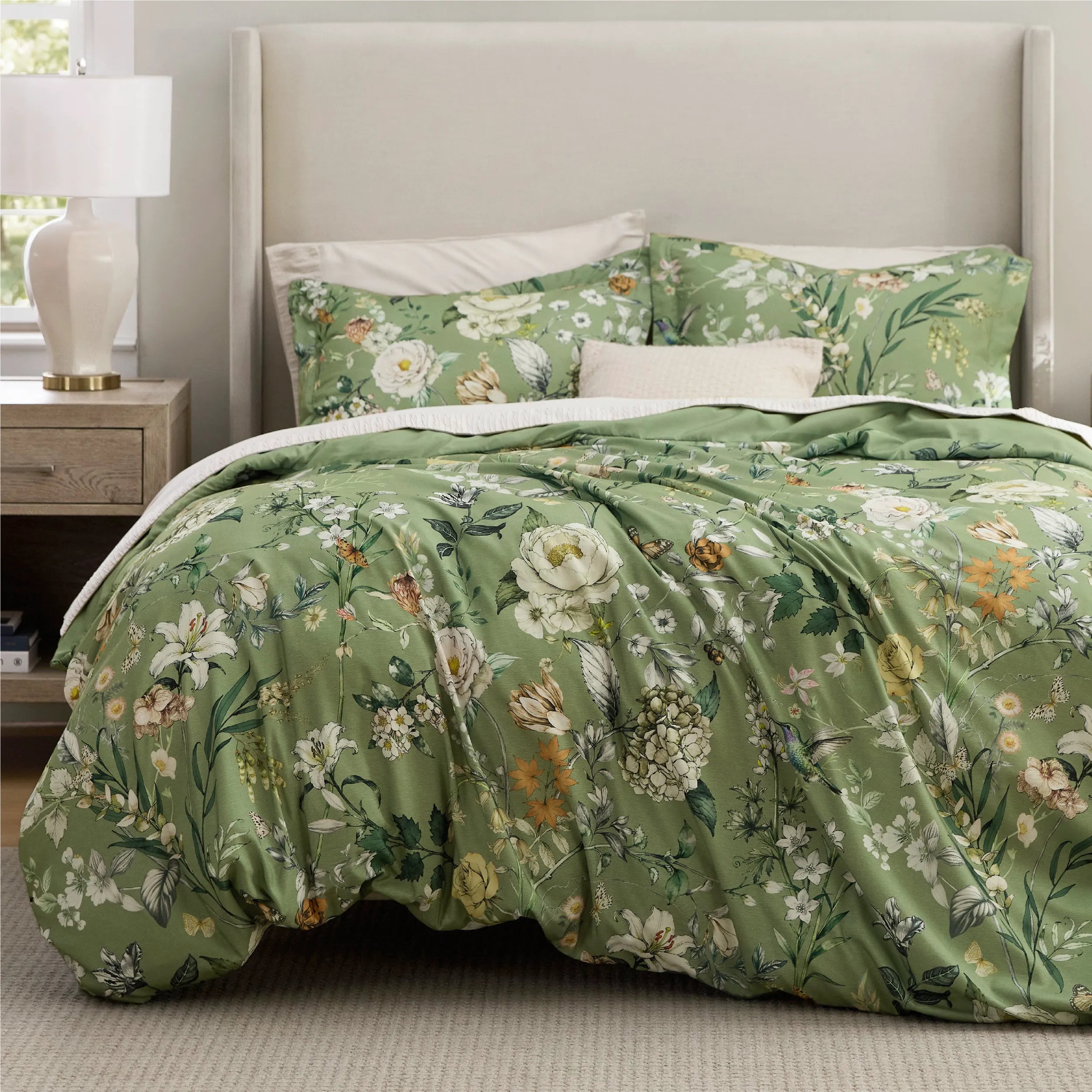 Vintage Botanical Comforter Set