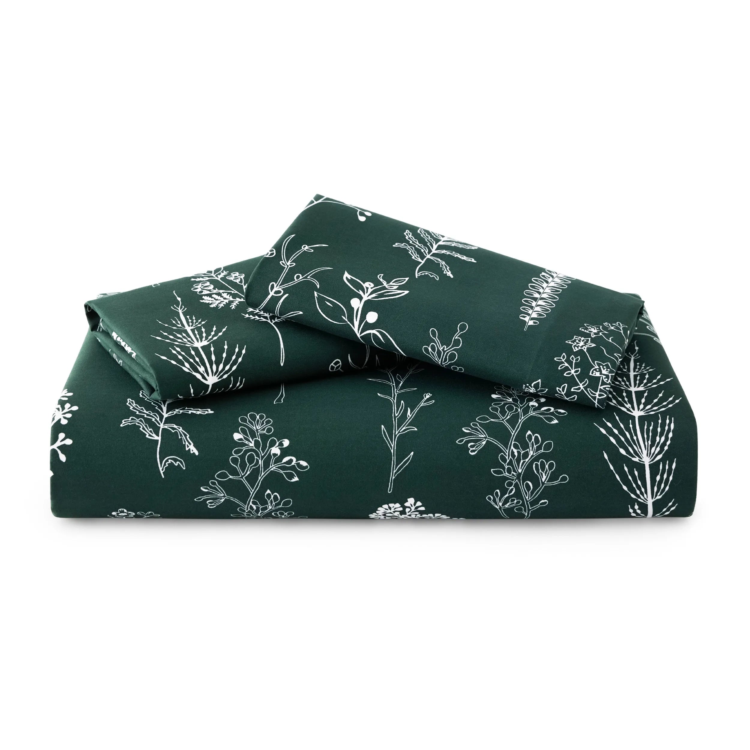 Reversible Floral Duvet Cover Set
