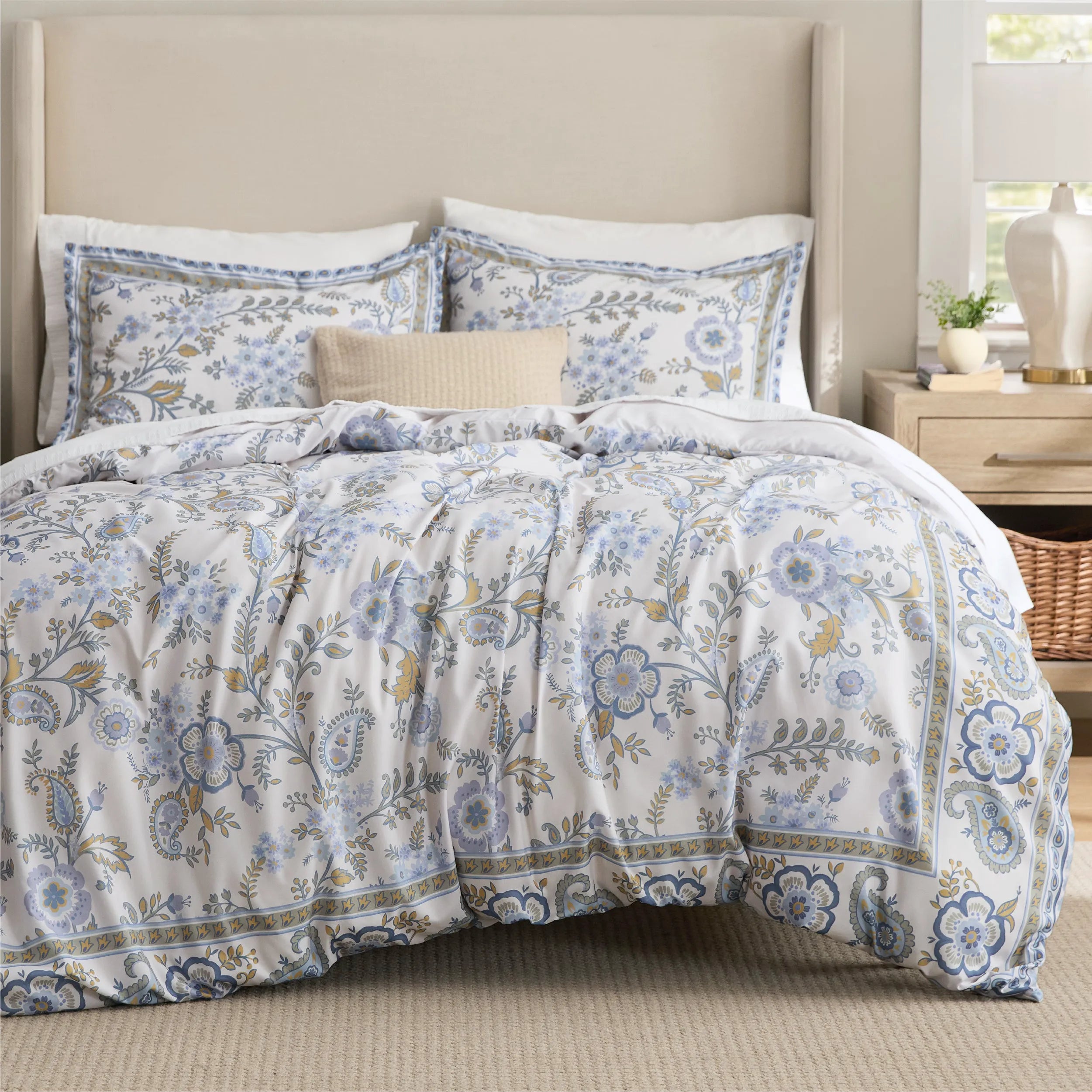 Vintage Botanical Comforter Set