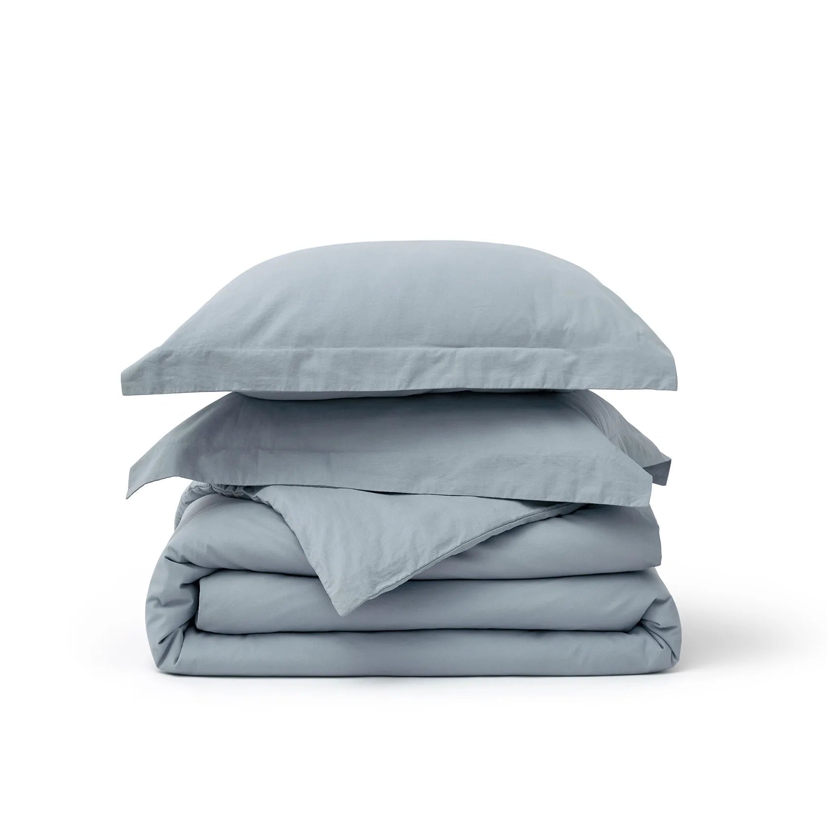 PureWoven™ Washed Cotton Duvet Cover Set