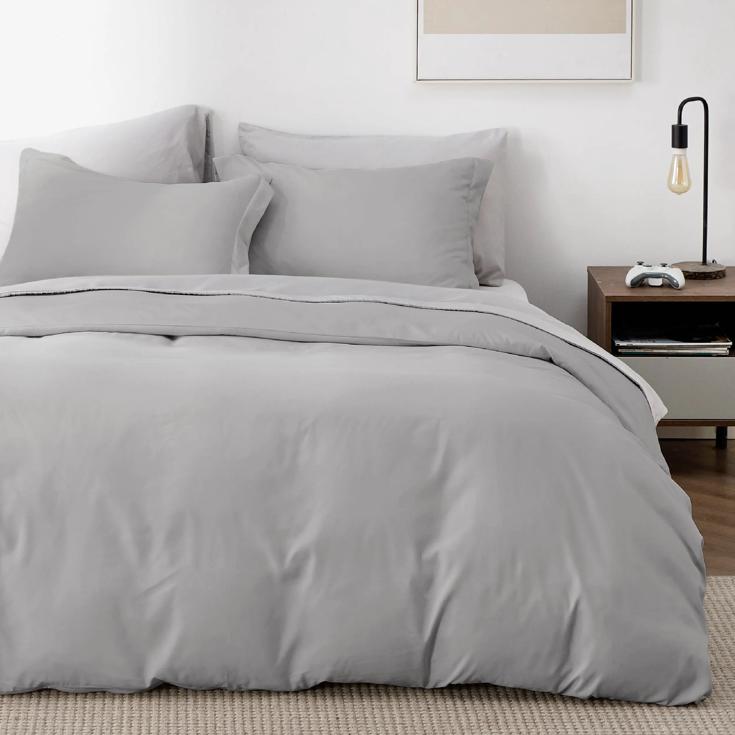 Brushed Microfiber Duvet Cover Set