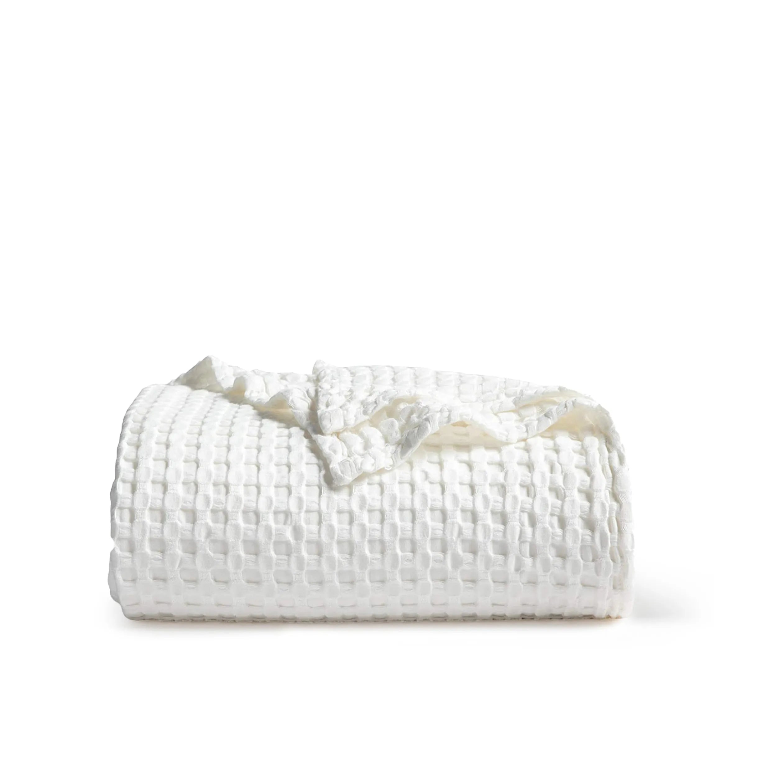 Bamboo Rayon Waffle Blanket
