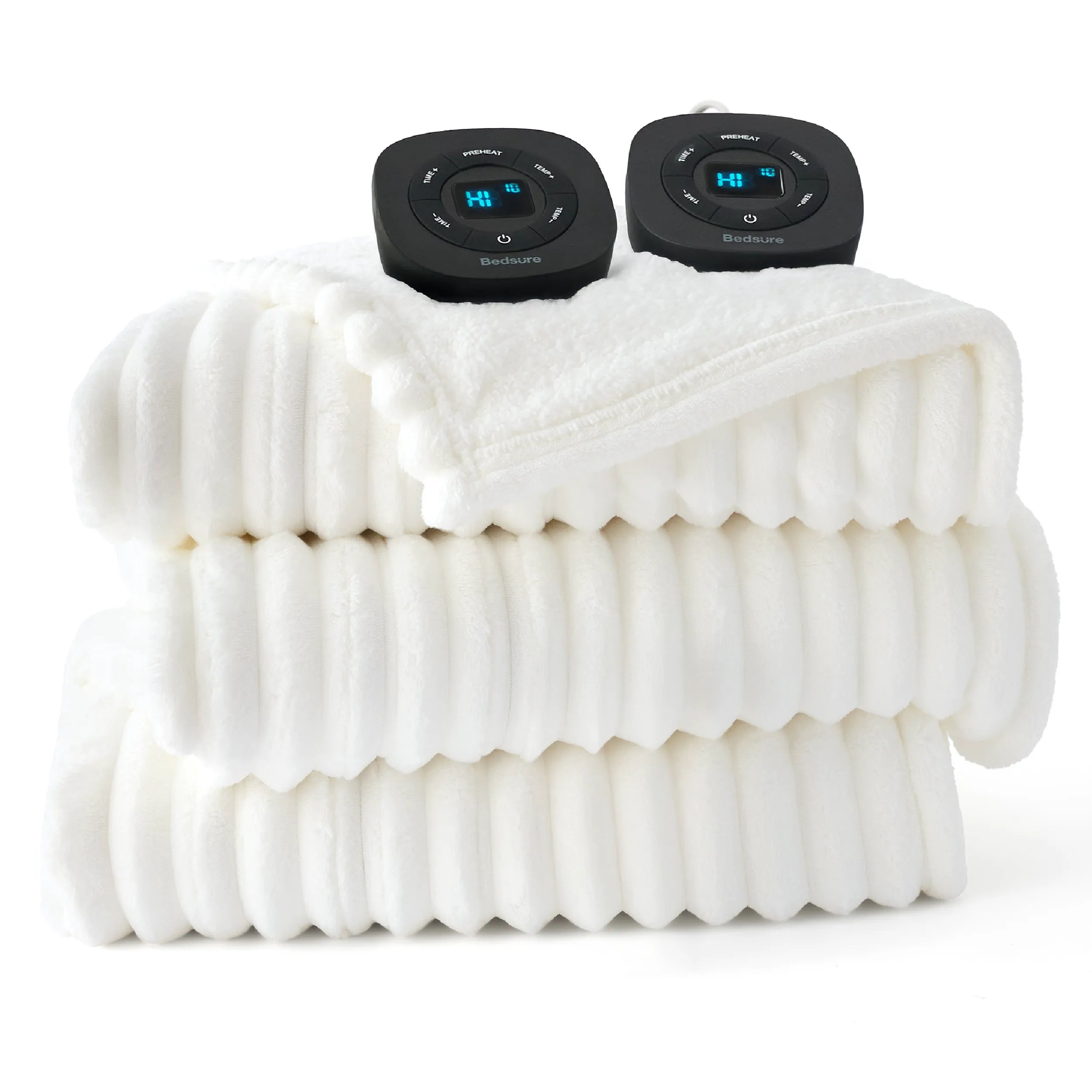 Ribbed Heated Blanket
