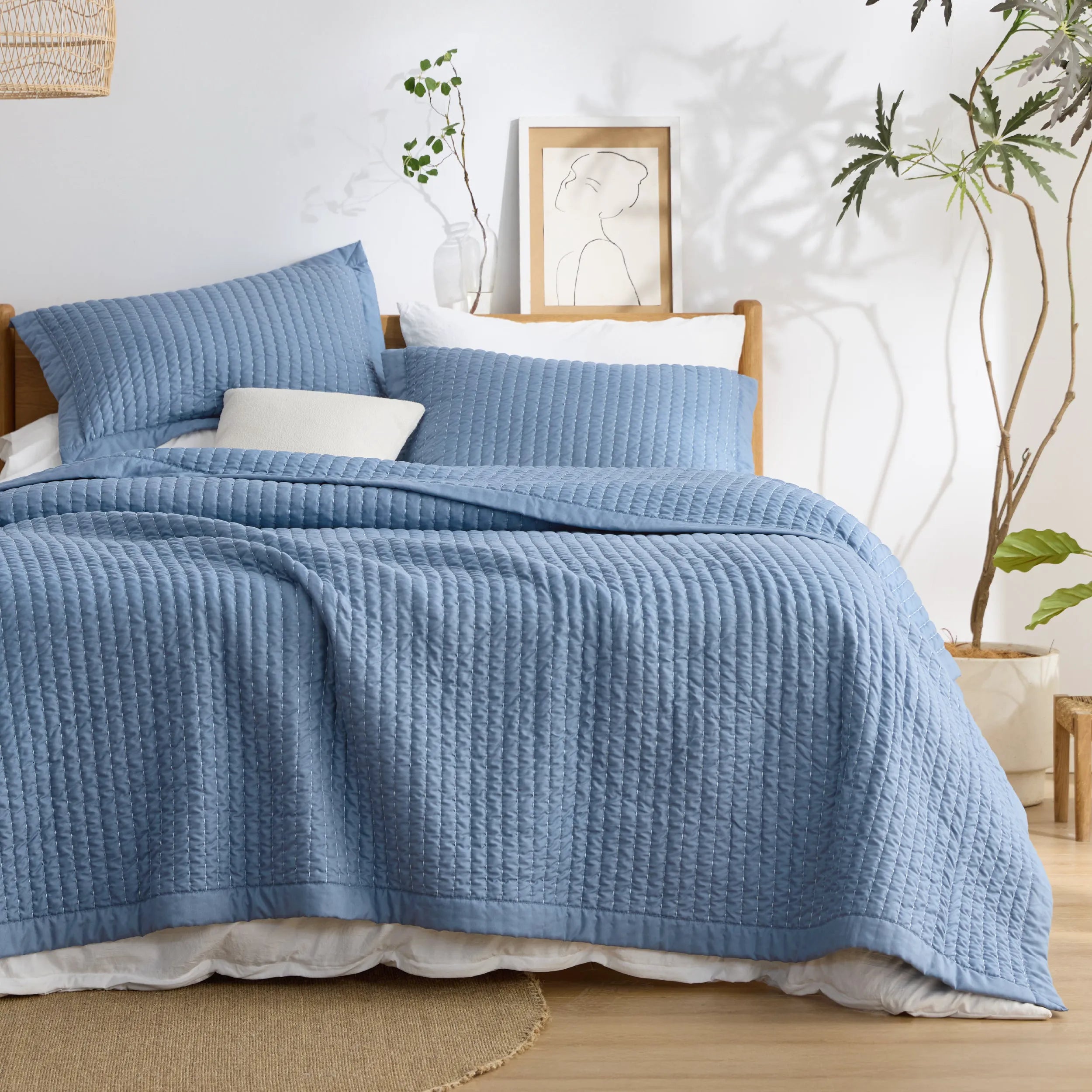 Corduroy Quilt Set