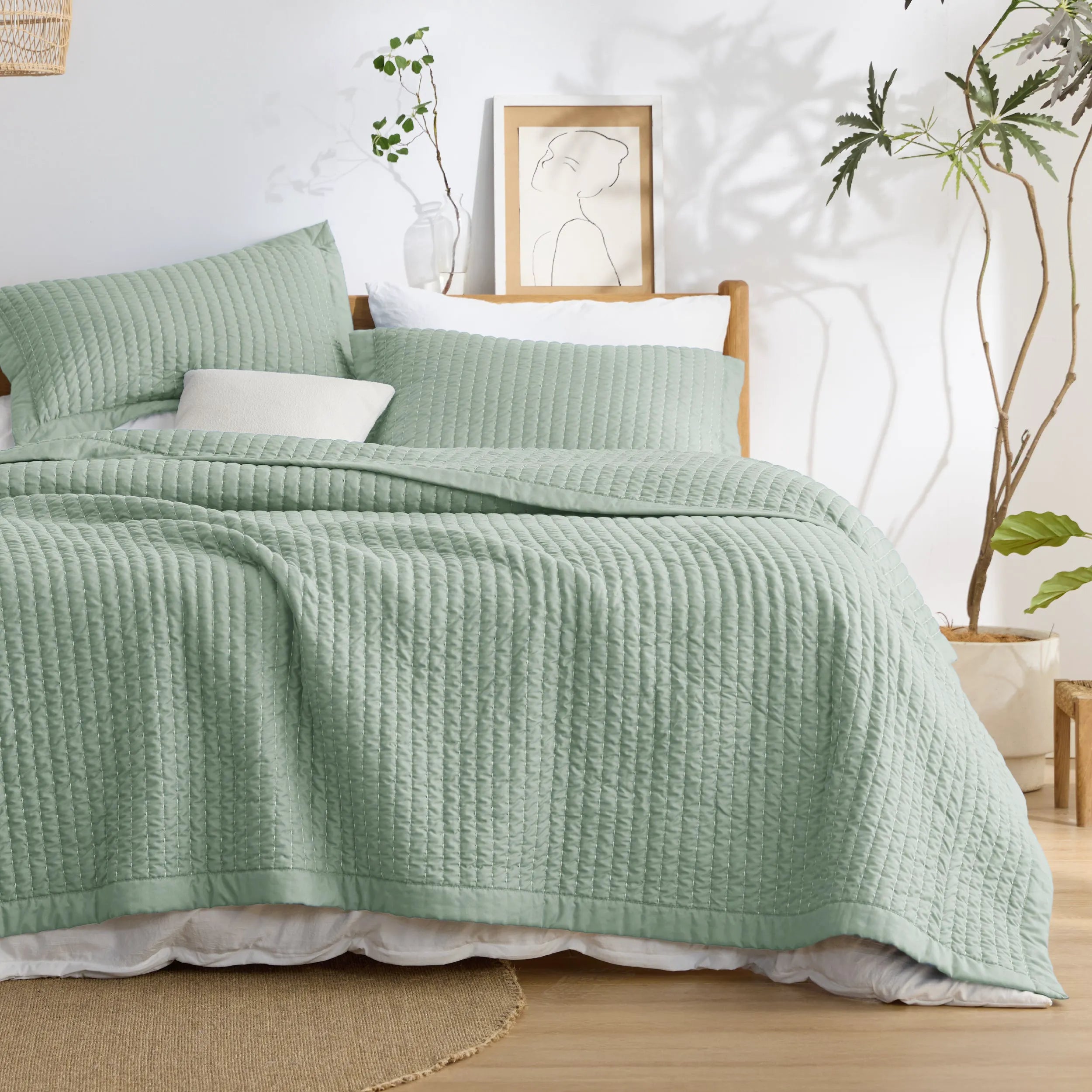 Corduroy Quilt Set