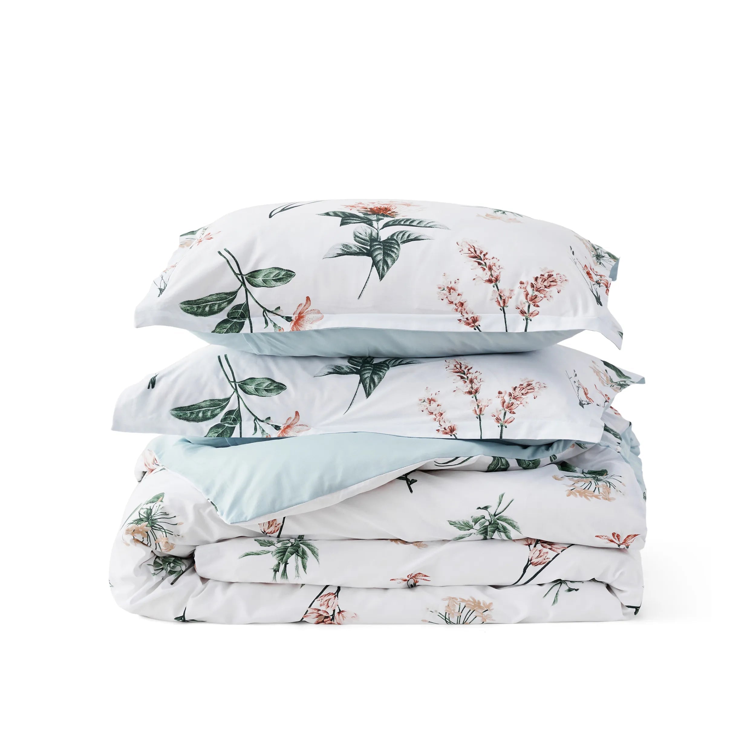 PureWoven™ 100% Cotton Patterned Duvet Cover Set