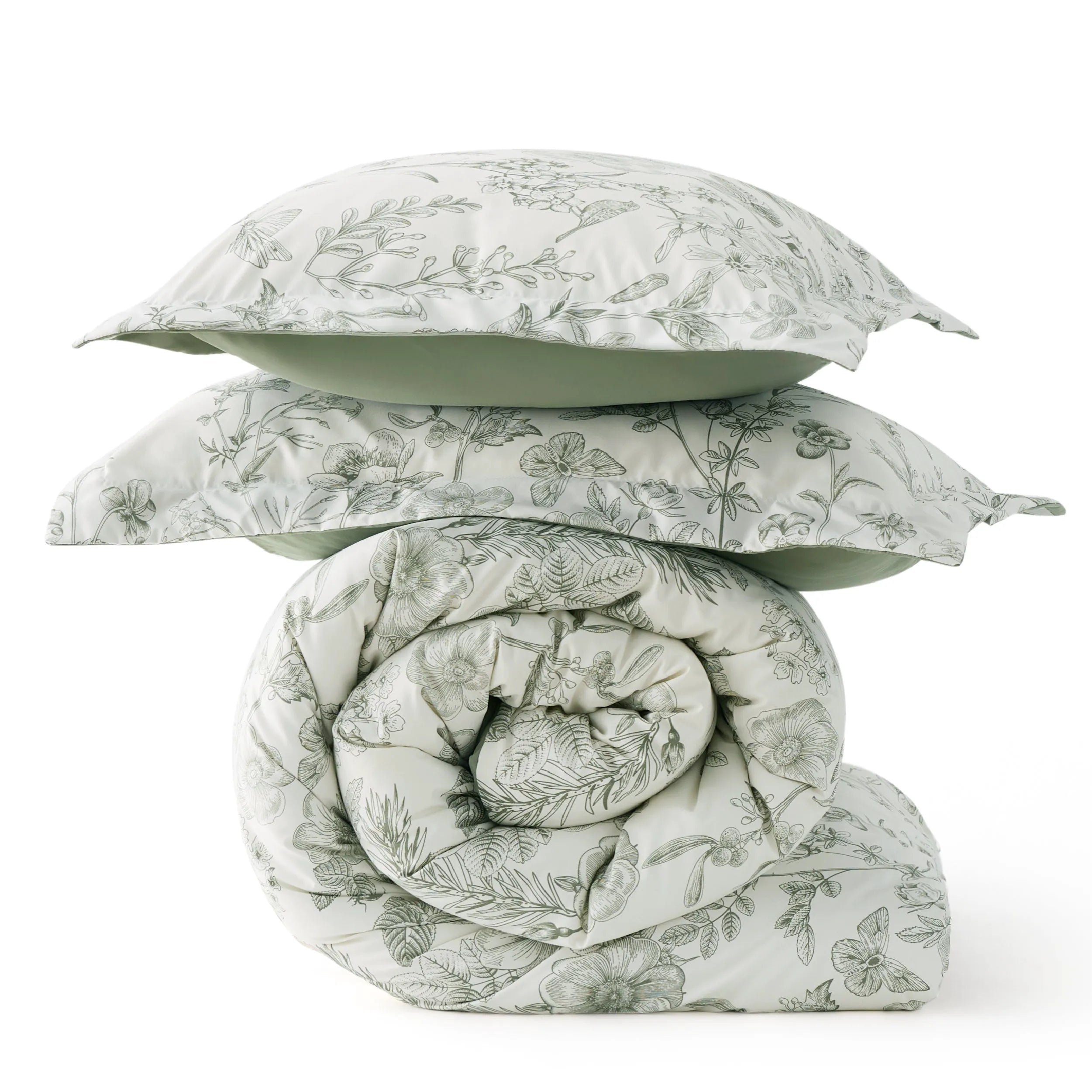 Vintage Botanical Comforter Set