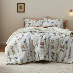 Vintage Botanical Comforter Set