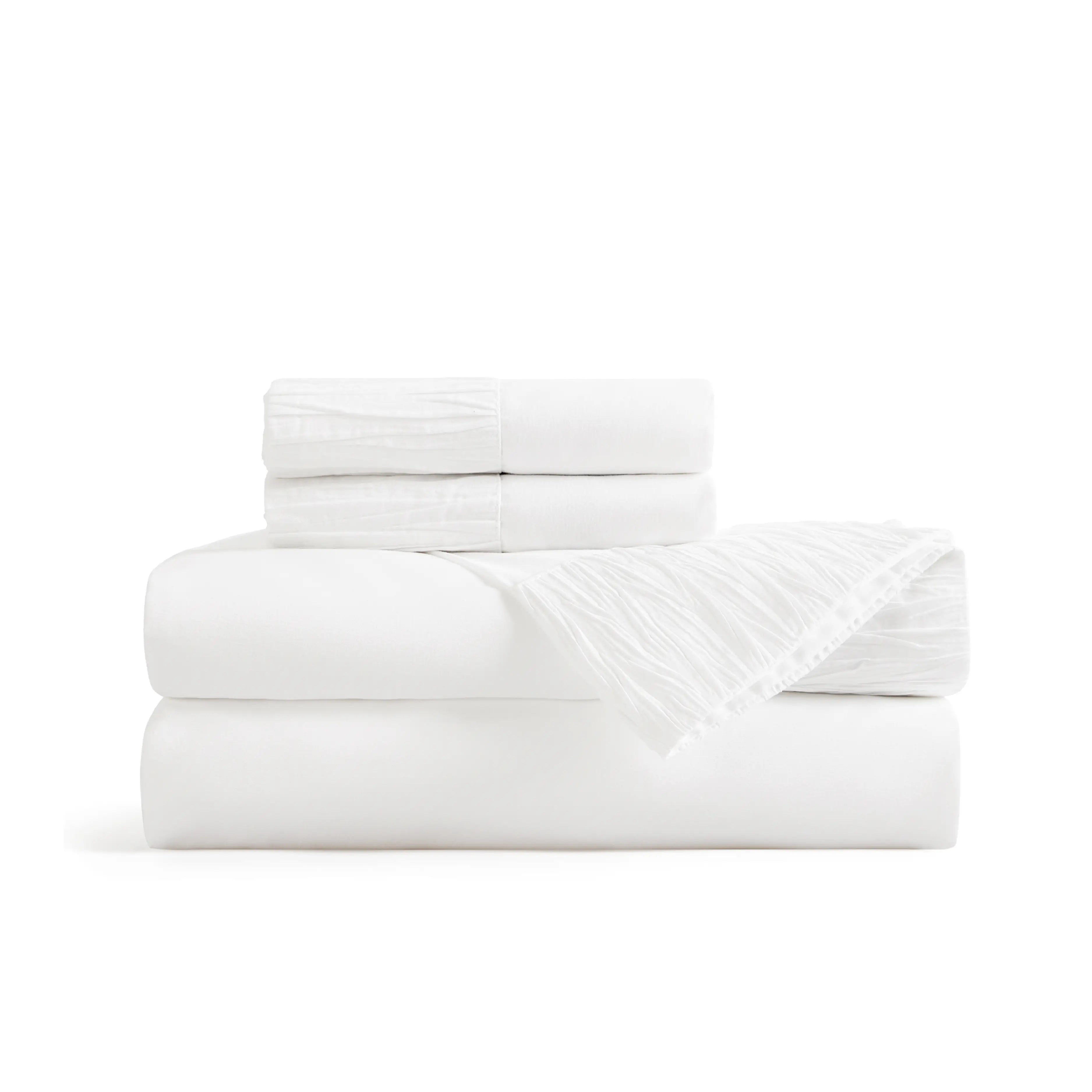 Ruched Sheet Set