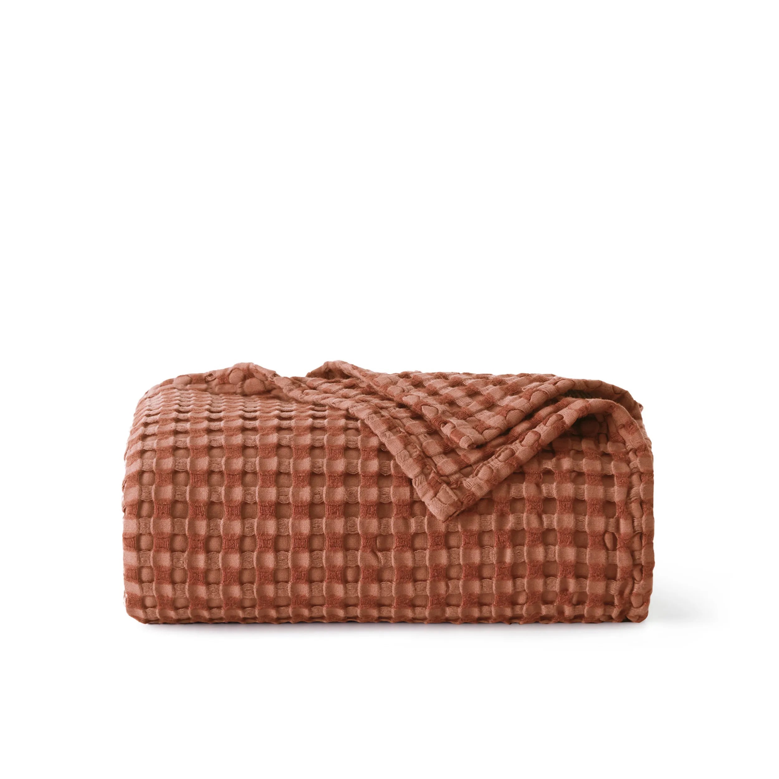 Bamboo Rayon Waffle Blanket