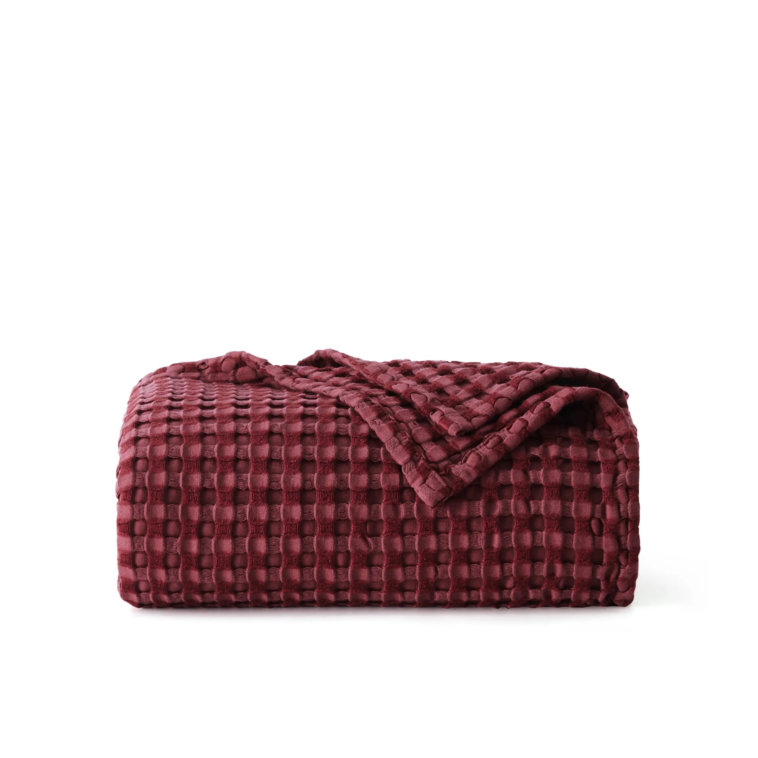 Bamboo Rayon Waffle Blanket