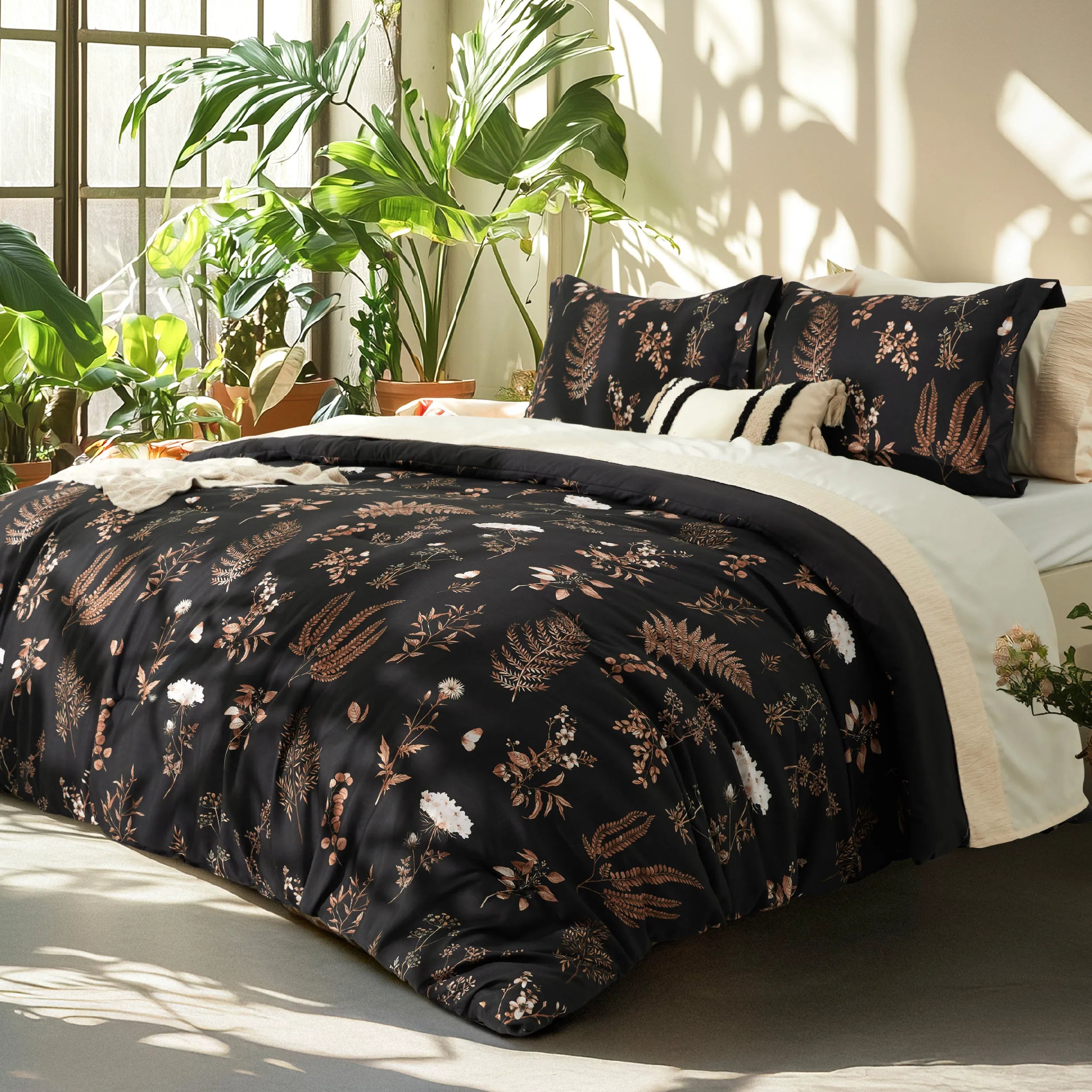 Vintage Botanical Comforter Set