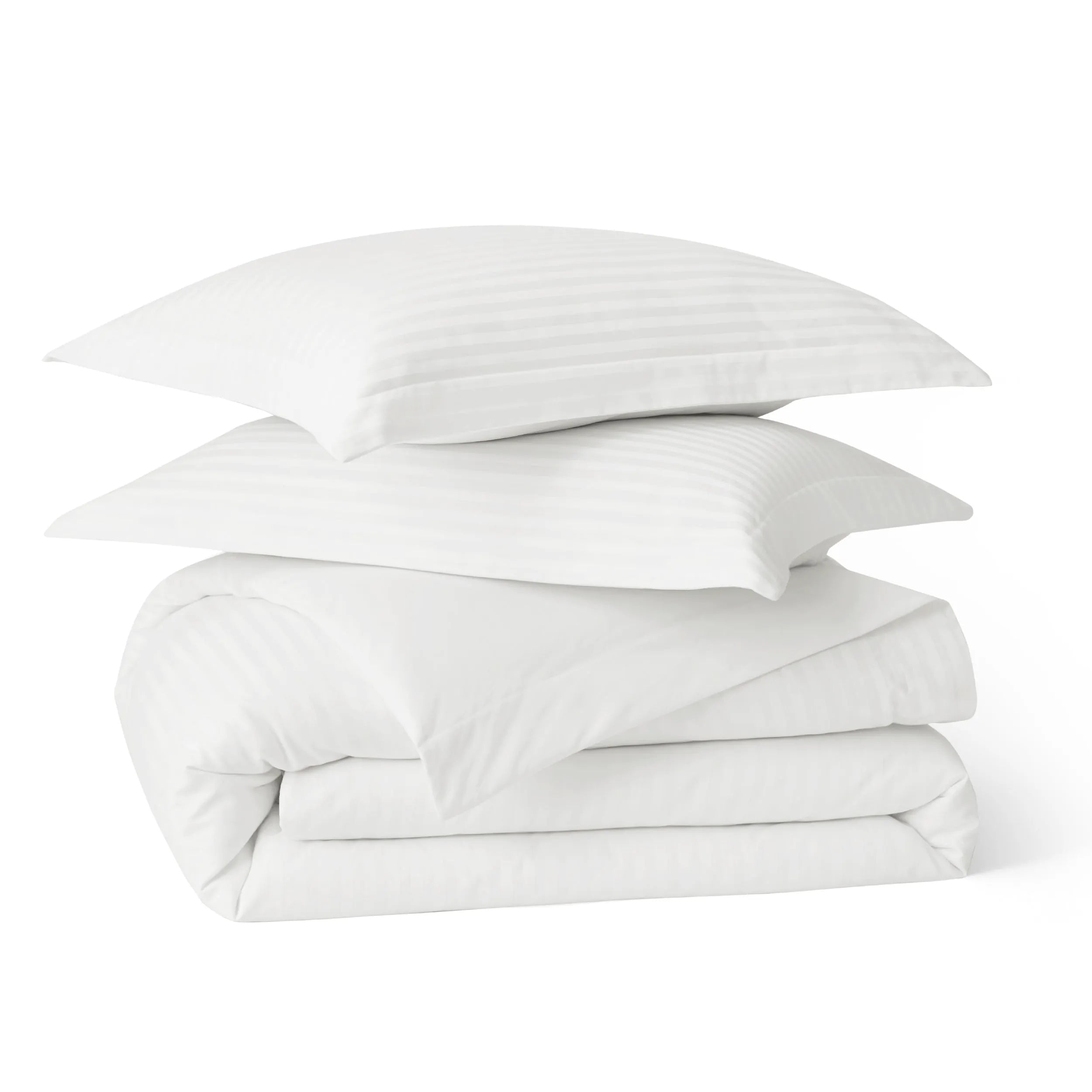 PureWoven™ Cotton Embroidered Hotel Duvet Cover Set