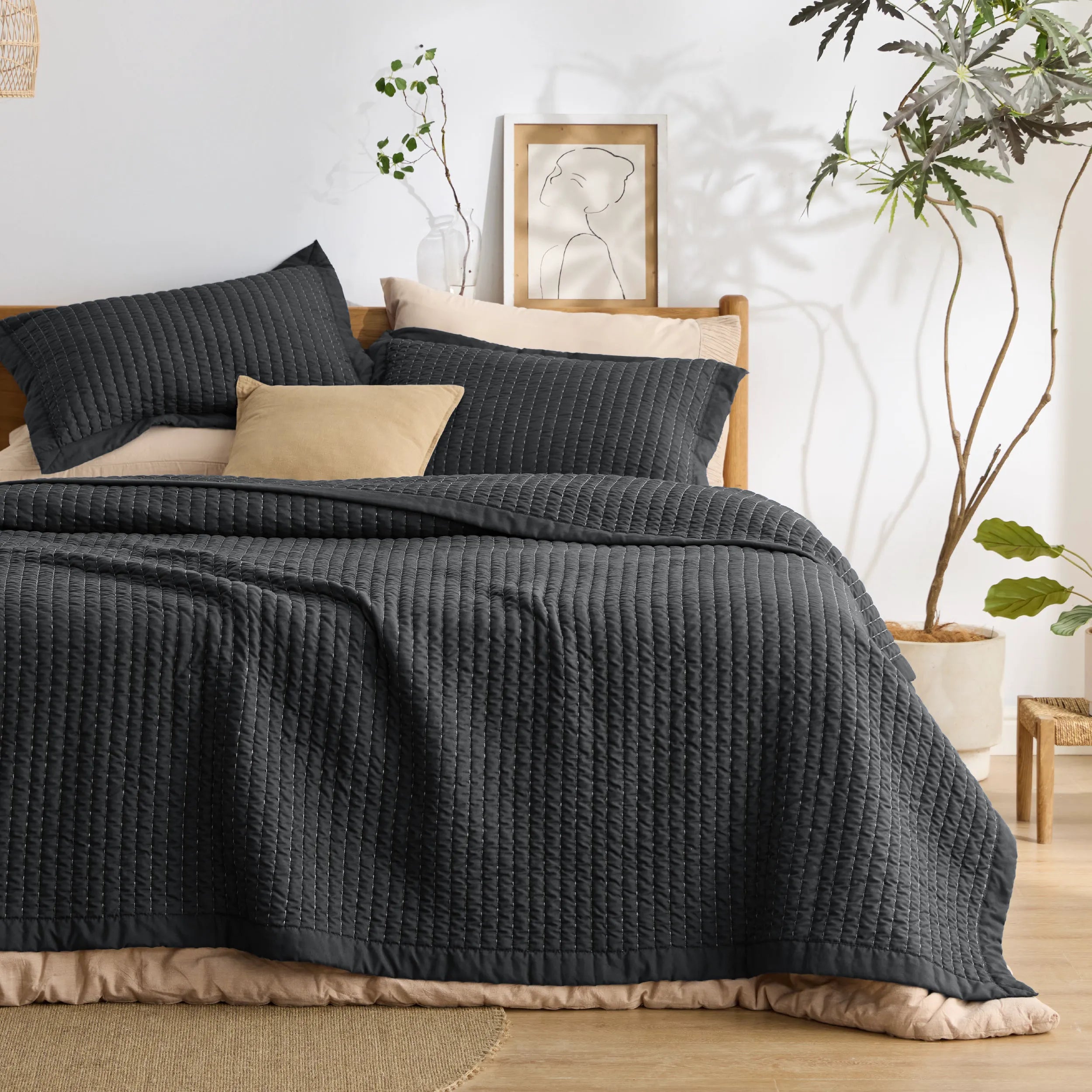 Corduroy Quilt Set