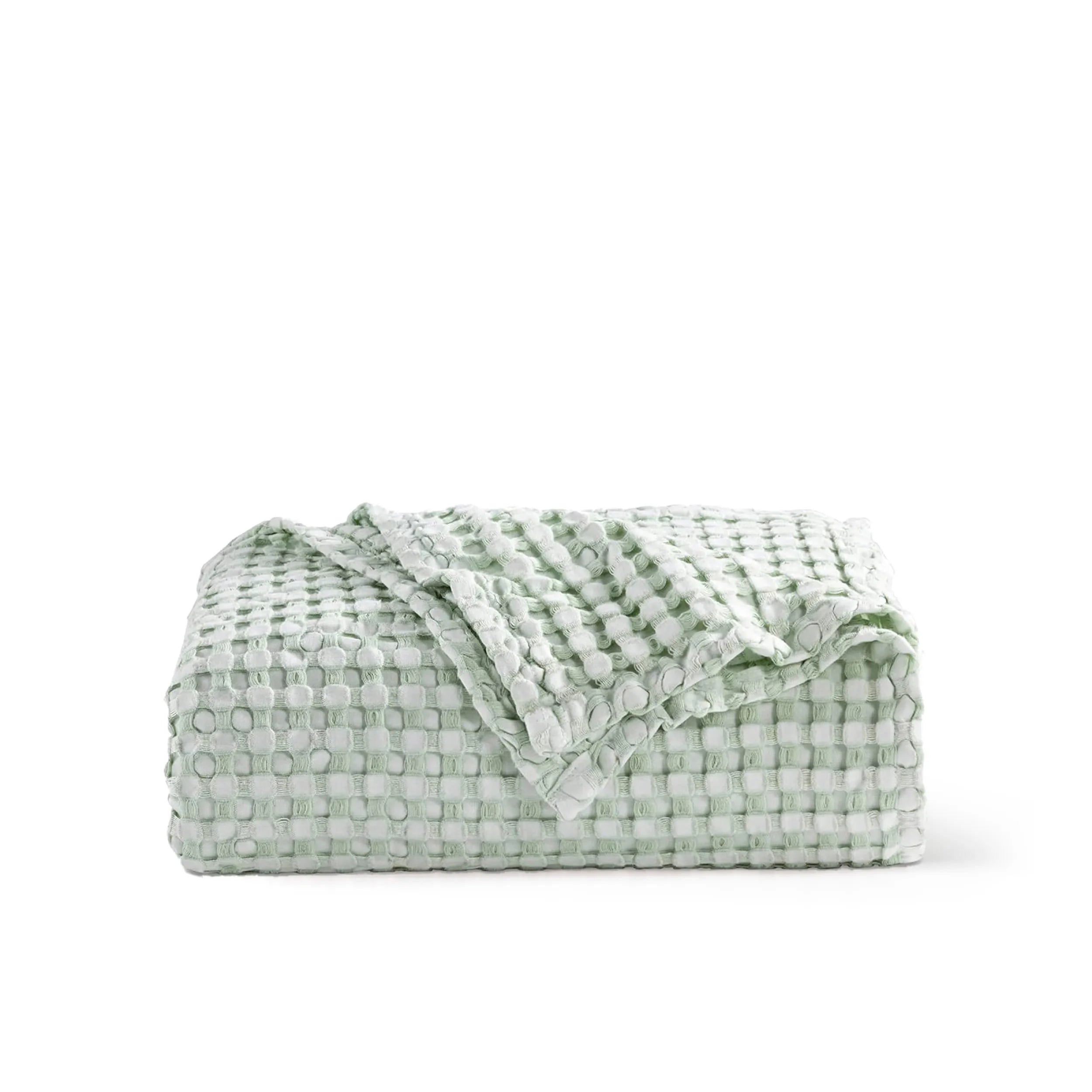 Bamboo Rayon Waffle Blanket