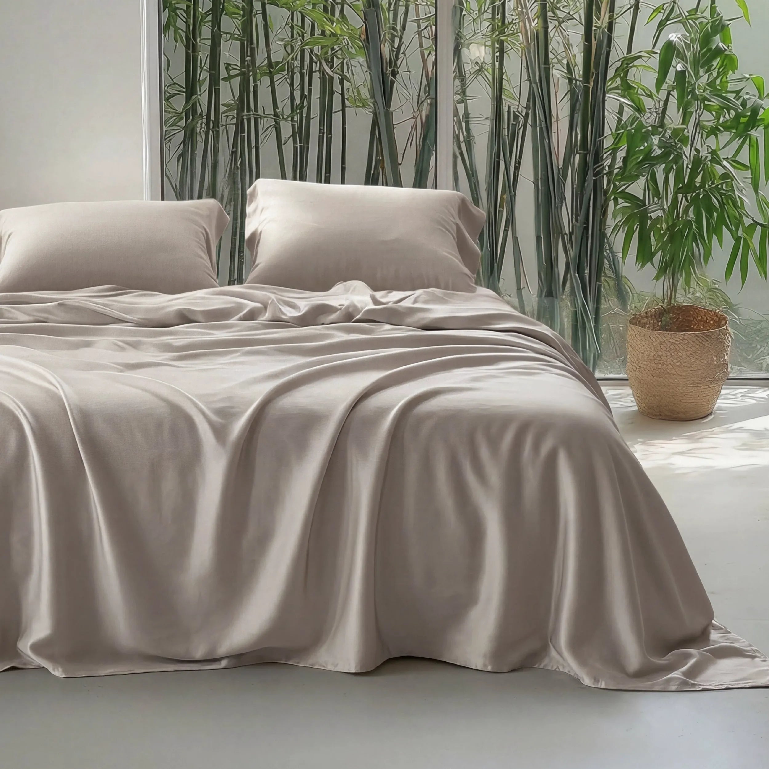 PureWoven™ Bamboo Rayon Duvet Cover Set