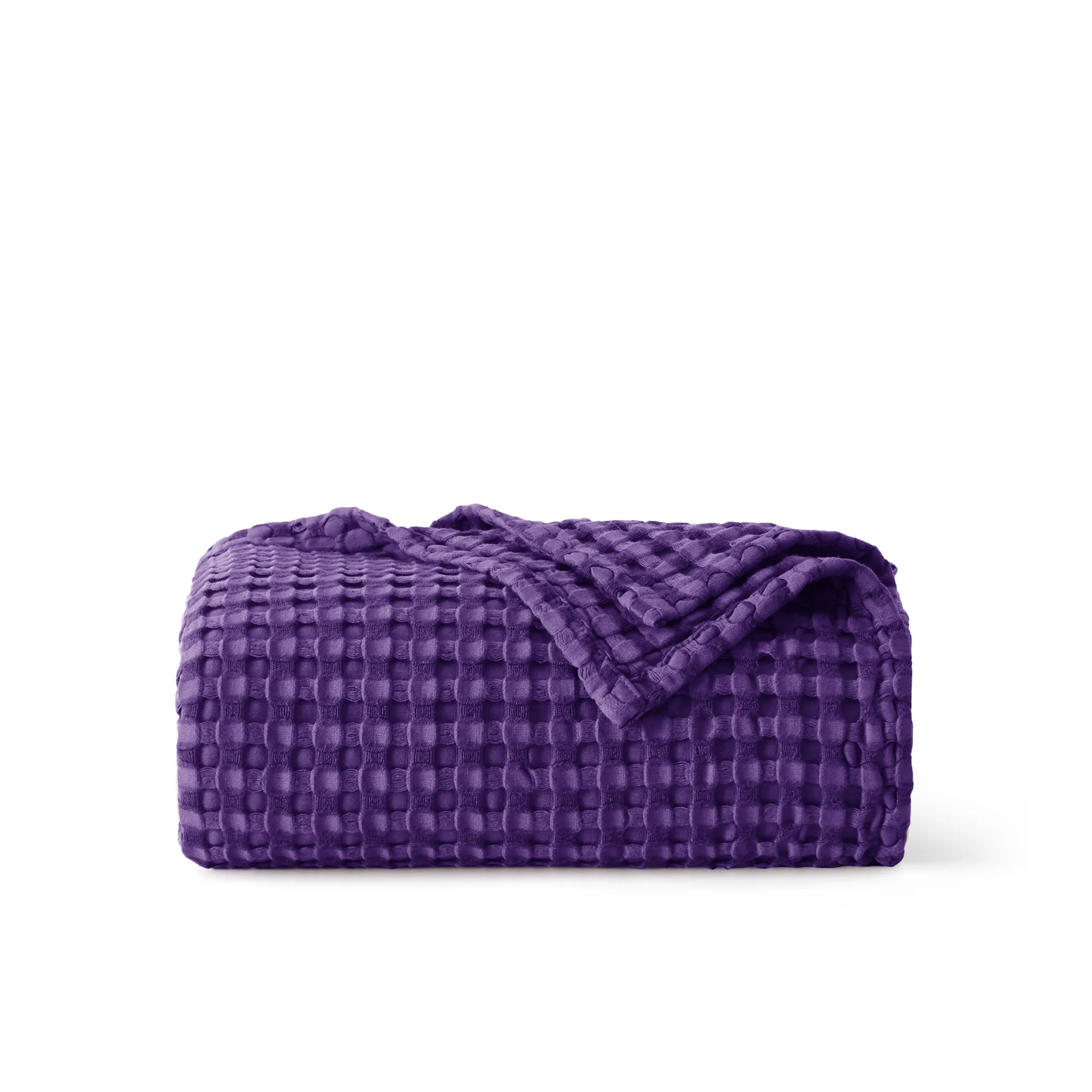 Bamboo Rayon Waffle Blanket