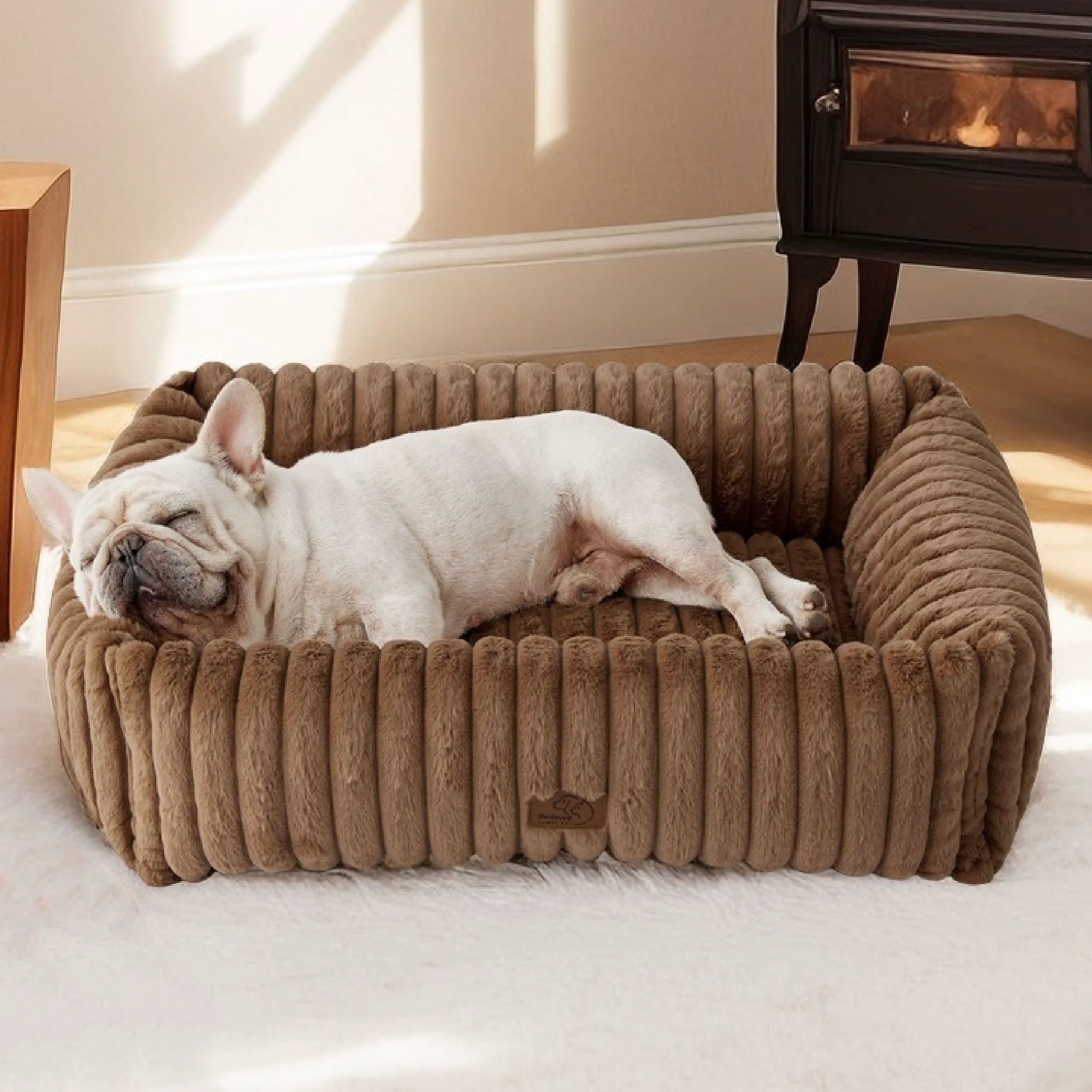 ComfyFleece™ Rectangular Dog Bed