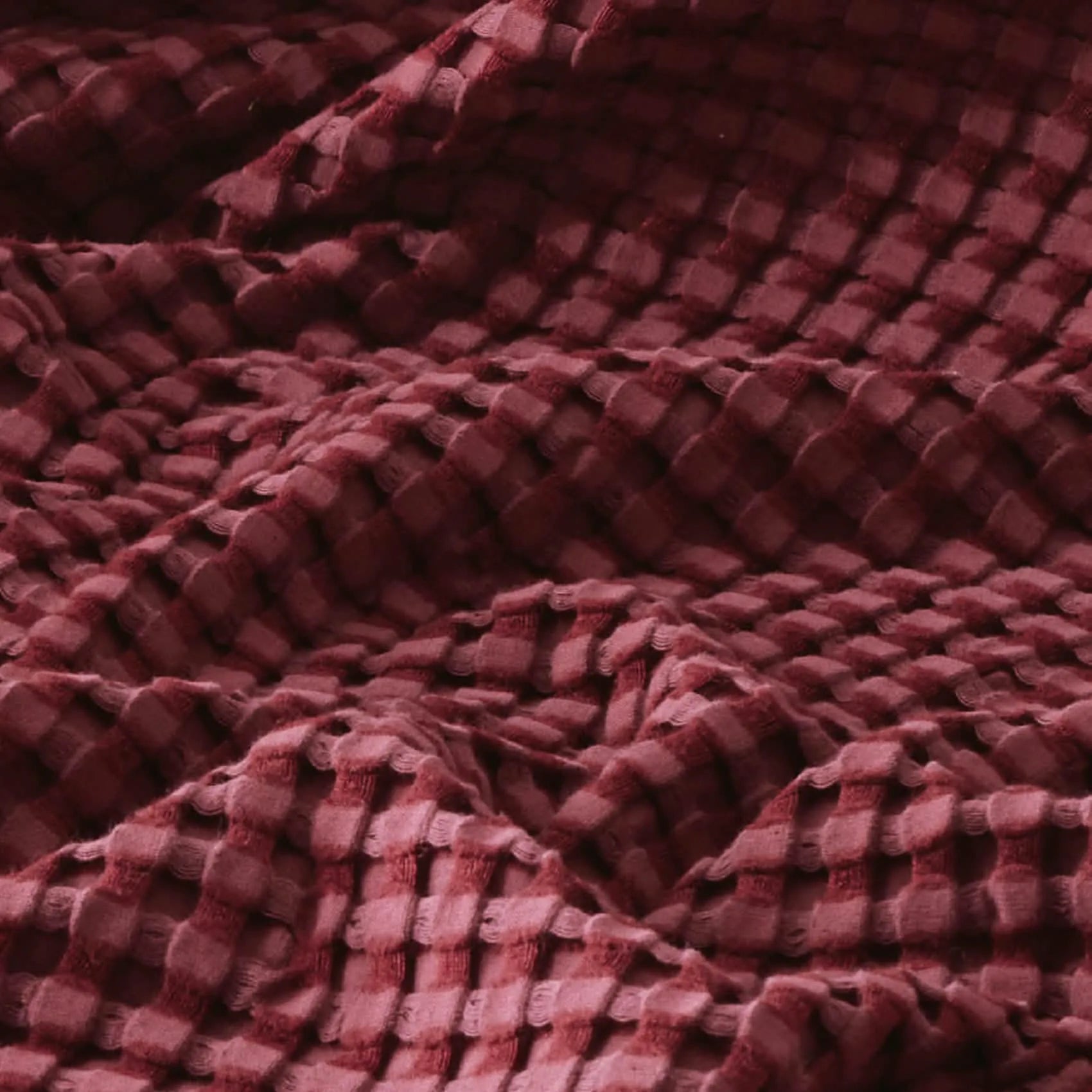 Bamboo Rayon Waffle Blanket