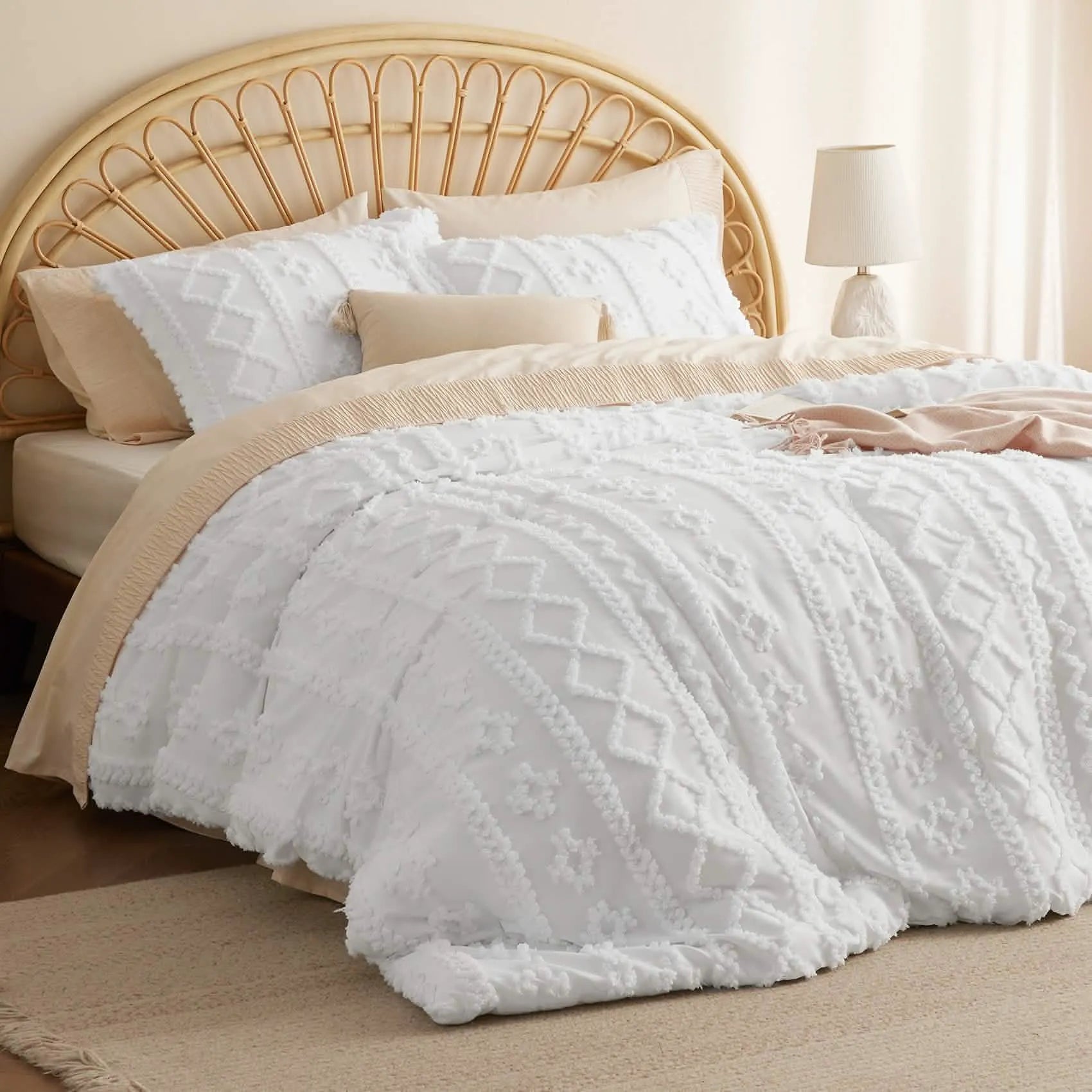 Boho Deluxe Embroidered Comforter Set