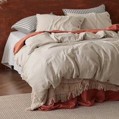 PureWoven™ Cotton-Linen Blend Duvet Cover Set