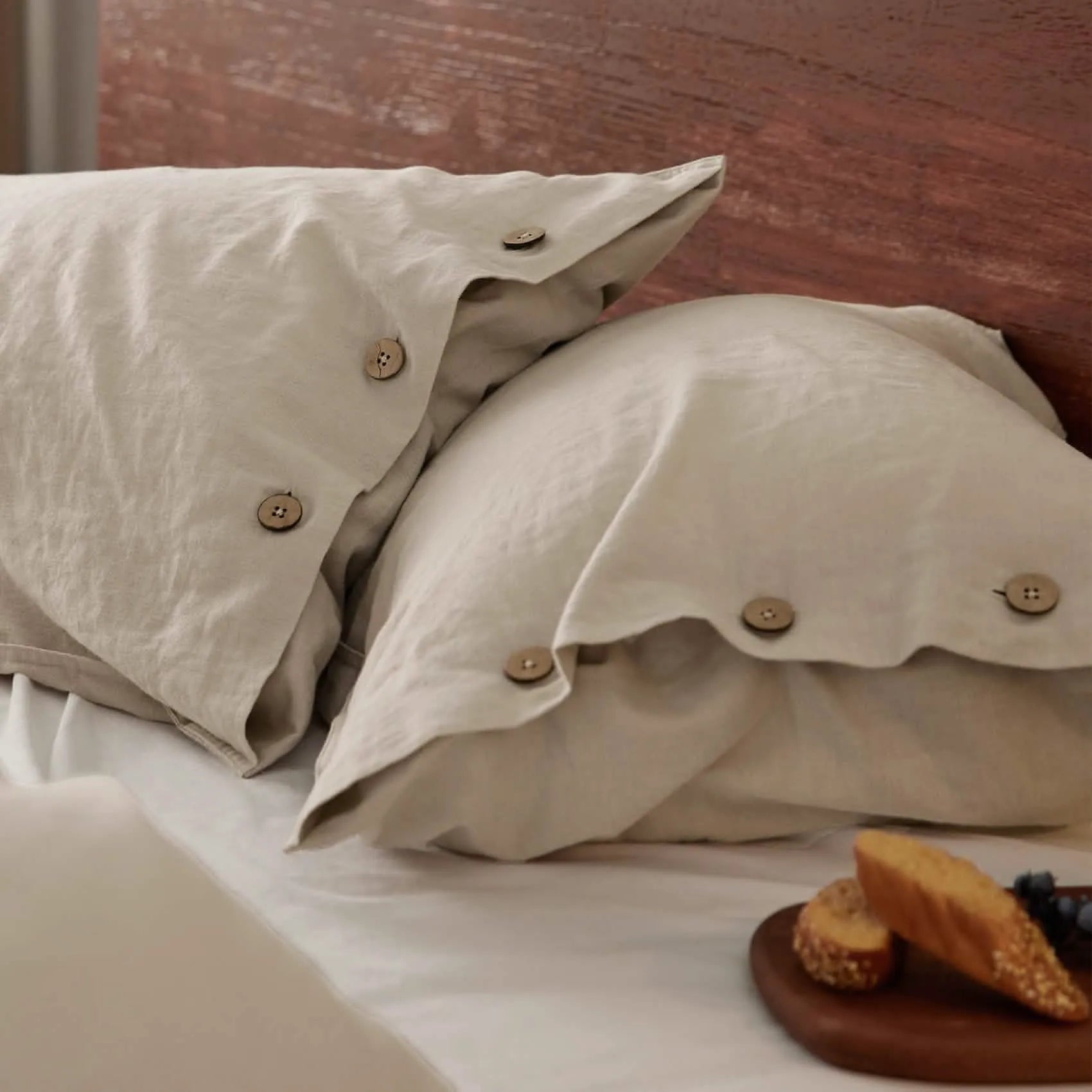 PureWoven™ Cotton-Linen Blend Duvet Cover Set