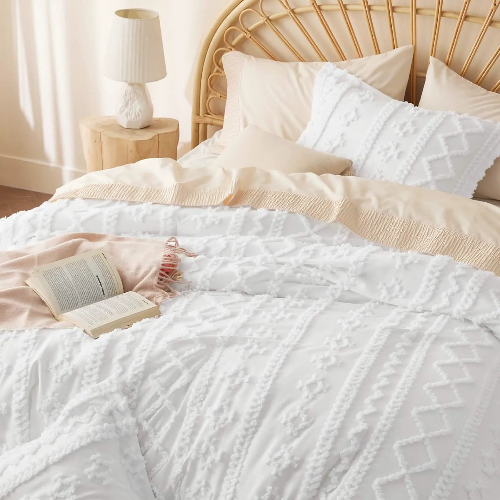 Boho Deluxe Embroidered Comforter Set