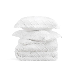 Tufted Embroidery Comforter Set