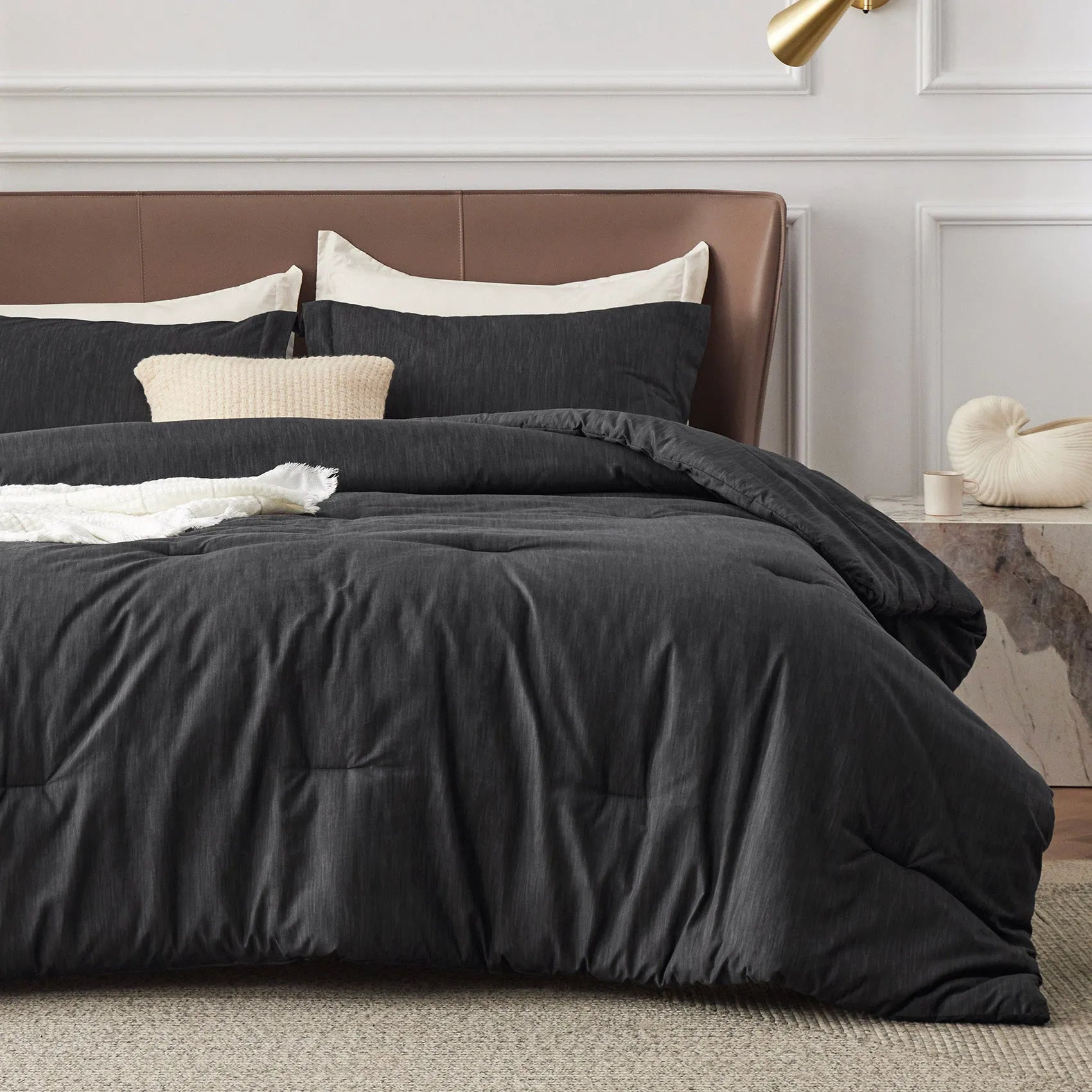 Cationic Dye Comforter Set - 90gsm