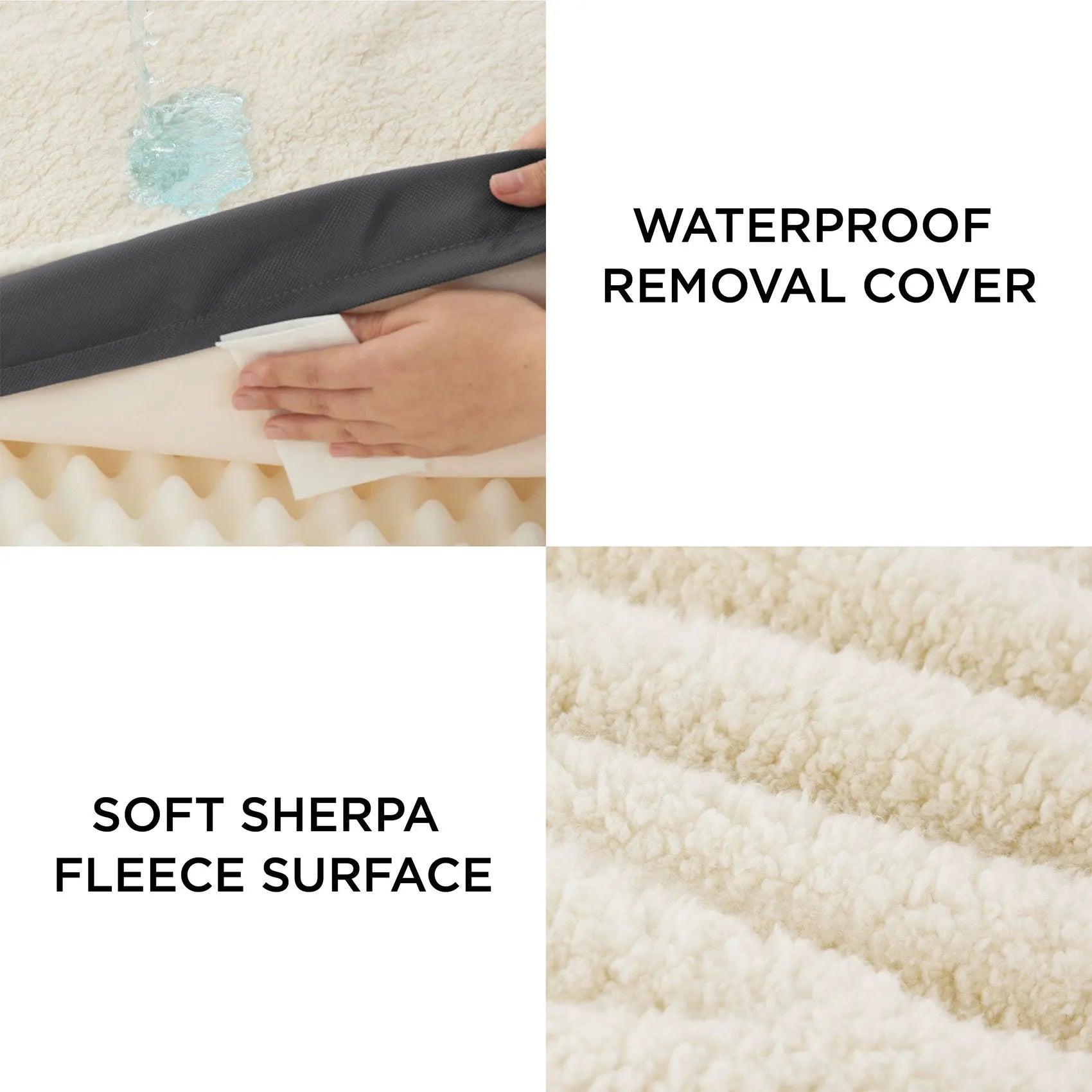 Large Washable Orthopedic Dog Bed