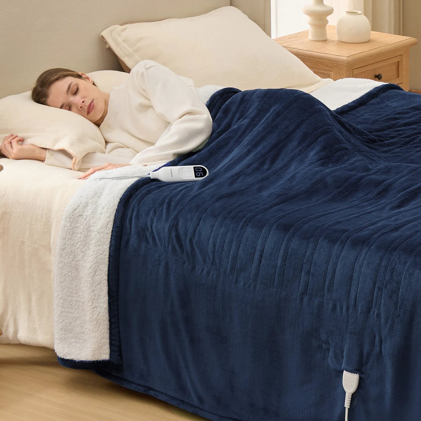 Heated Flannel Blanket