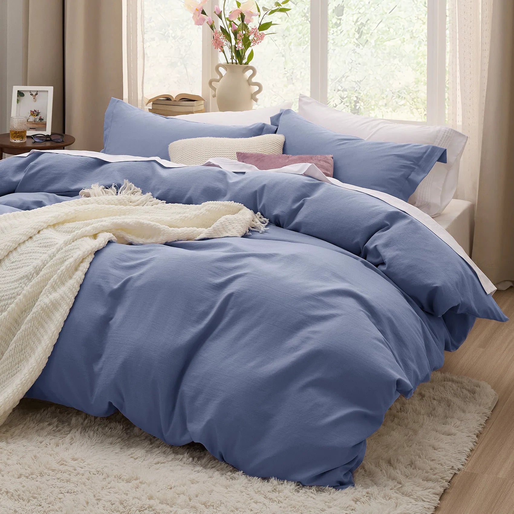 Ultra-Soft Hypoallergenic Microfiber Duvet Cover Set