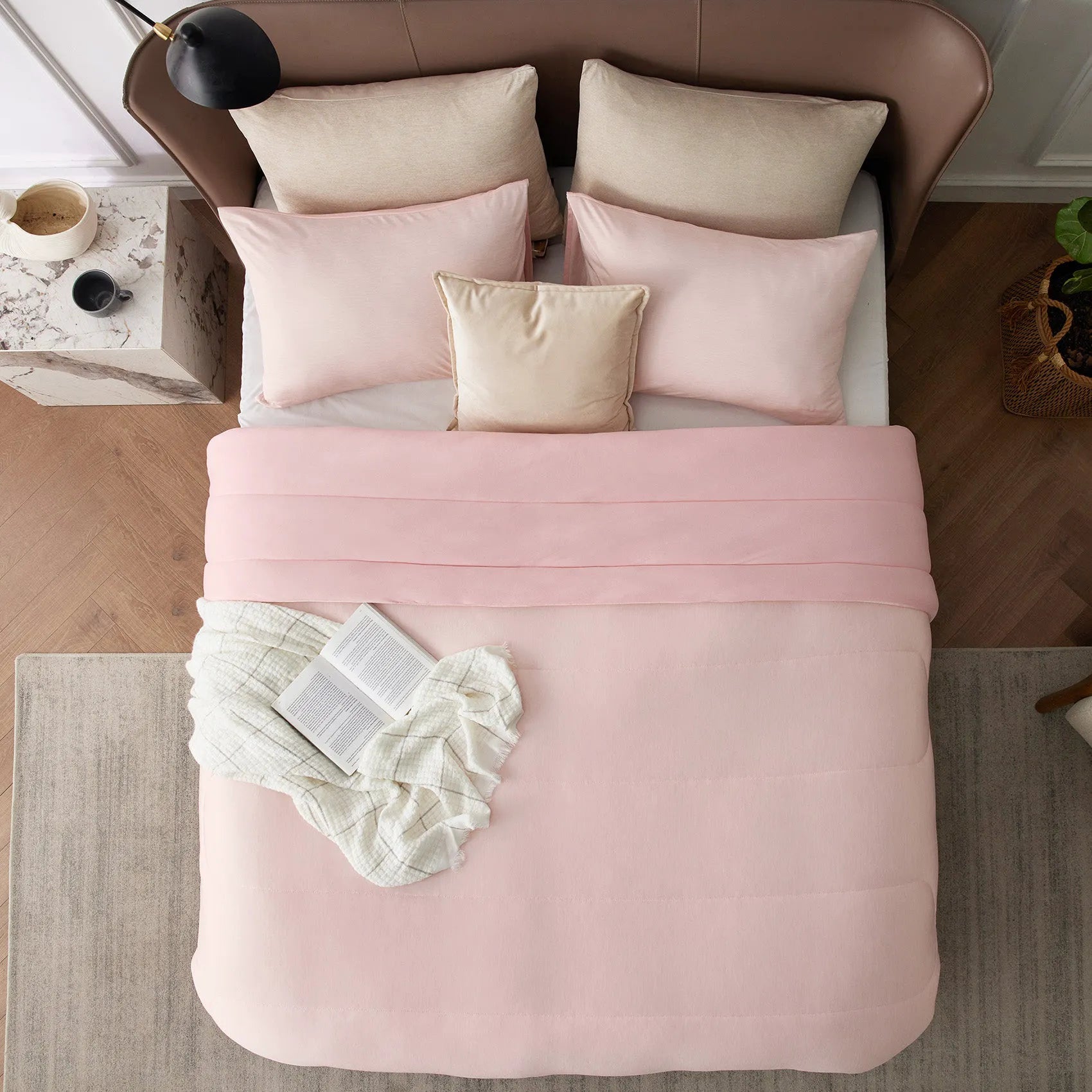 Reversible Warm & Cooling Comforter Set