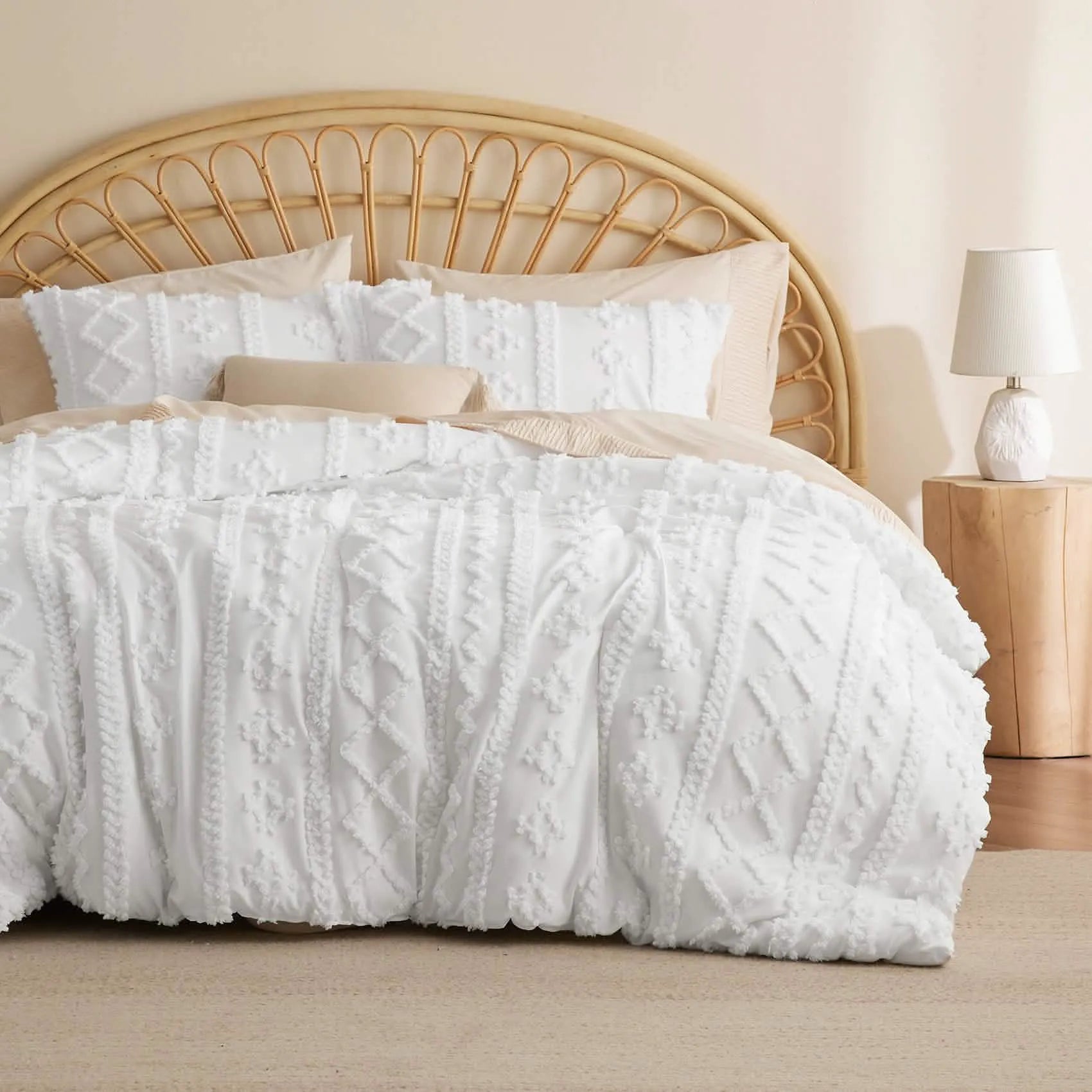 Boho Deluxe Embroidered Comforter Set