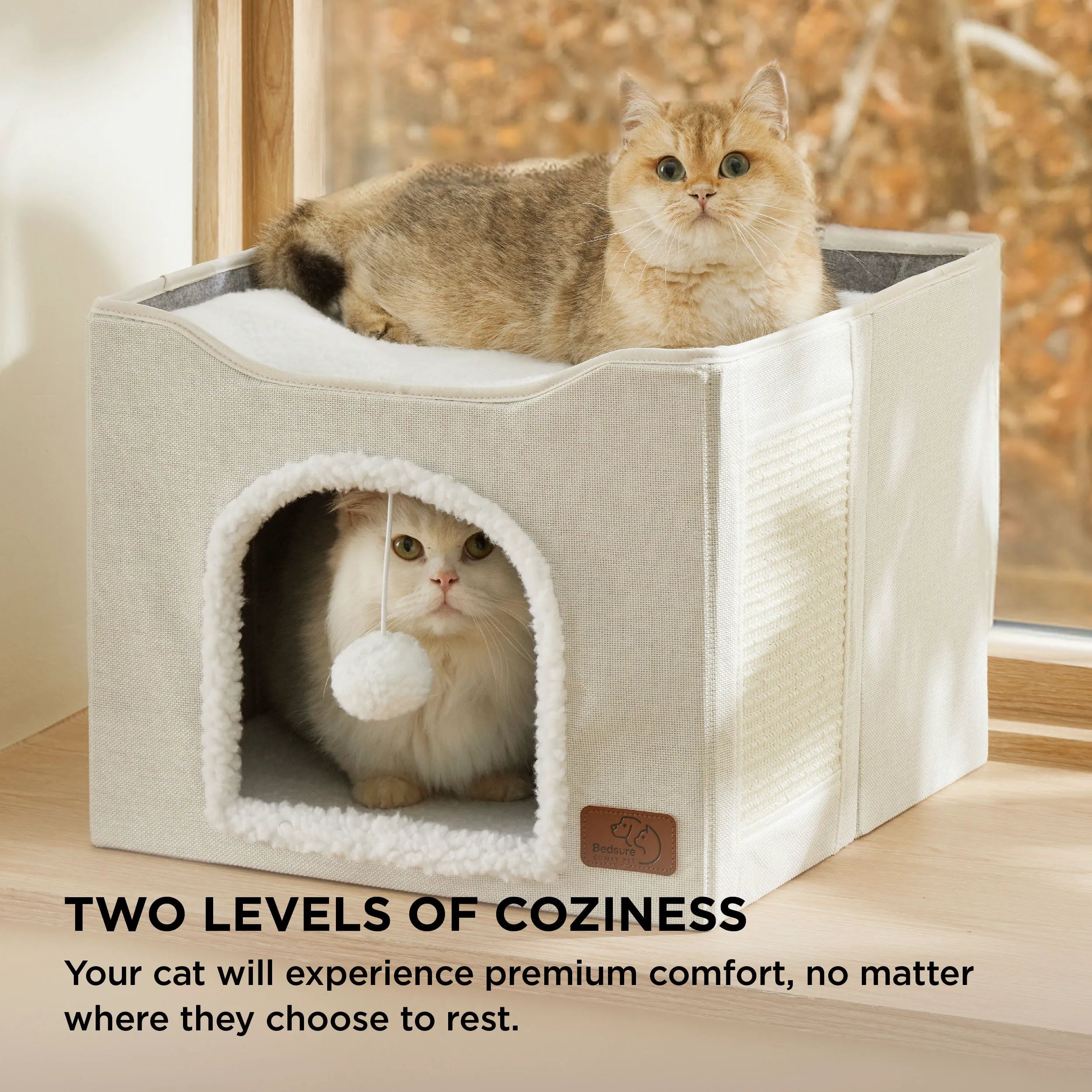 Indoor Cat Bed and House for Pets