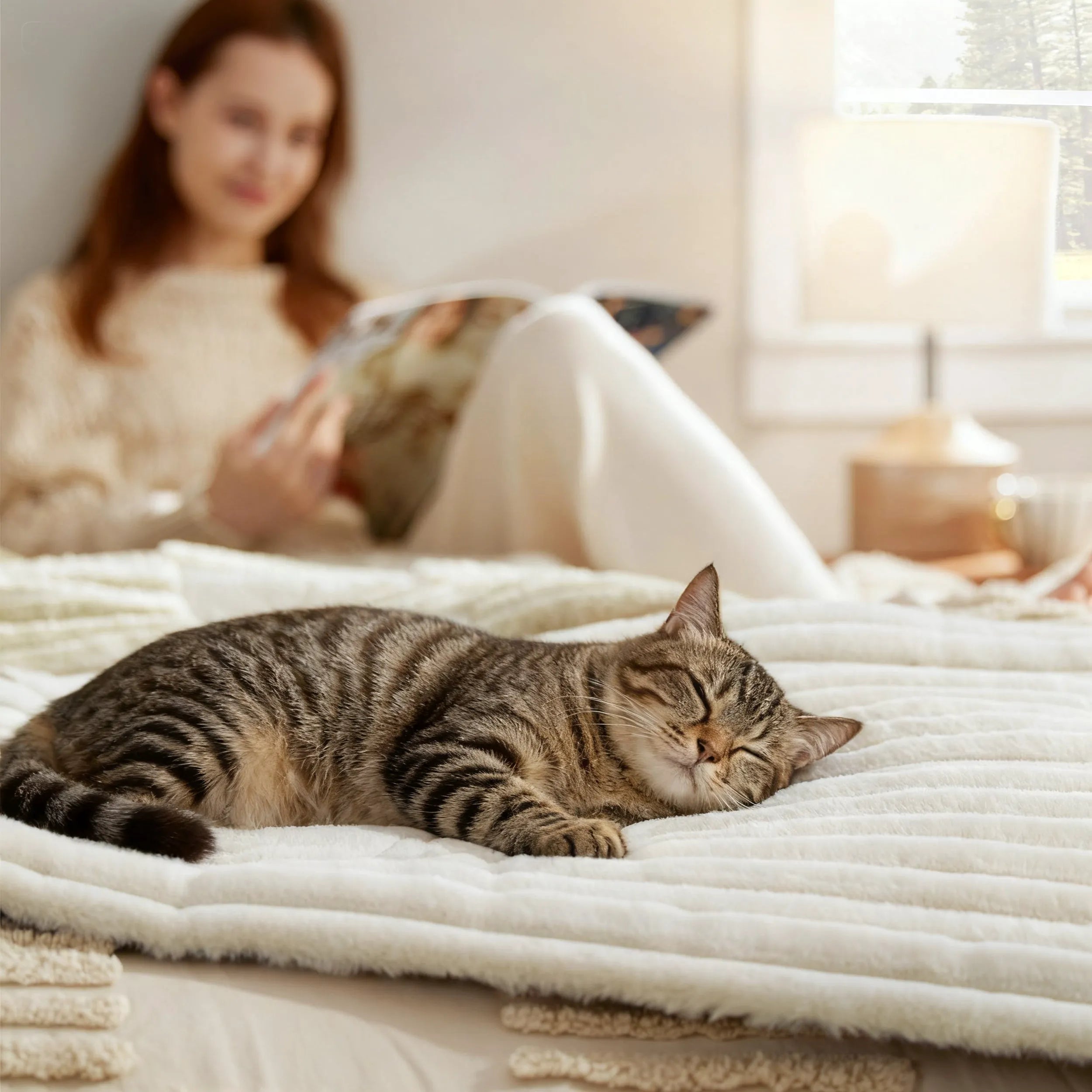 ComfyFleece Self-Warming Dog Mat