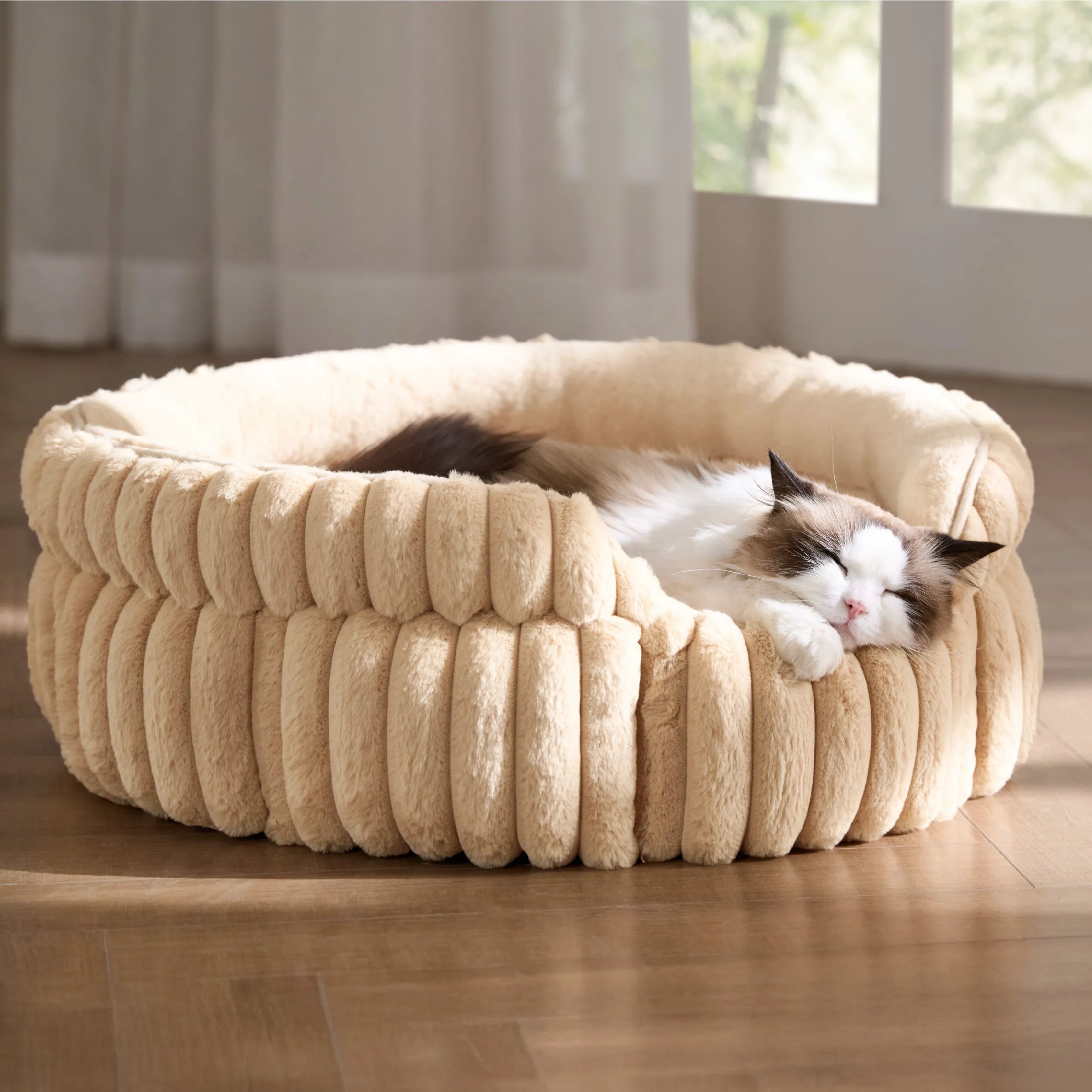 ComfyFleece™ Dual-Layer Cat Bed