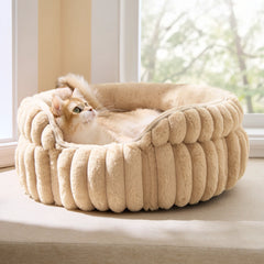 ComfyFleece™ Dual-Layer Cat Bed