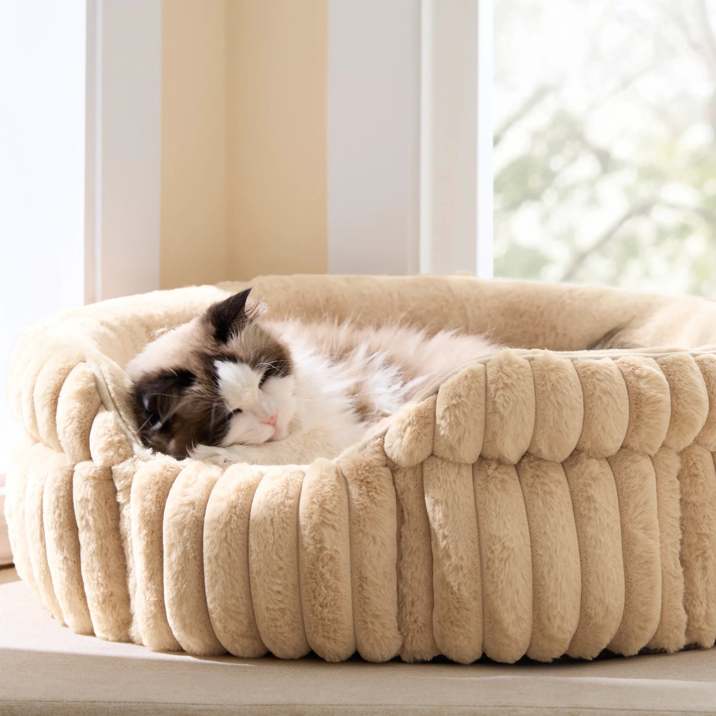 ComfyFleece™ Dual-Layer Cat Bed