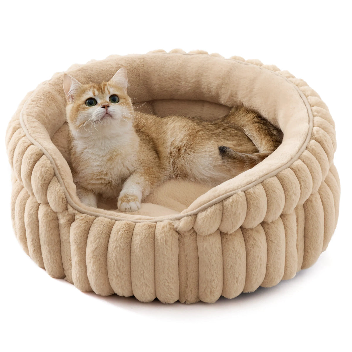 ComfyFleece™ Dual-Layer Cat Bed