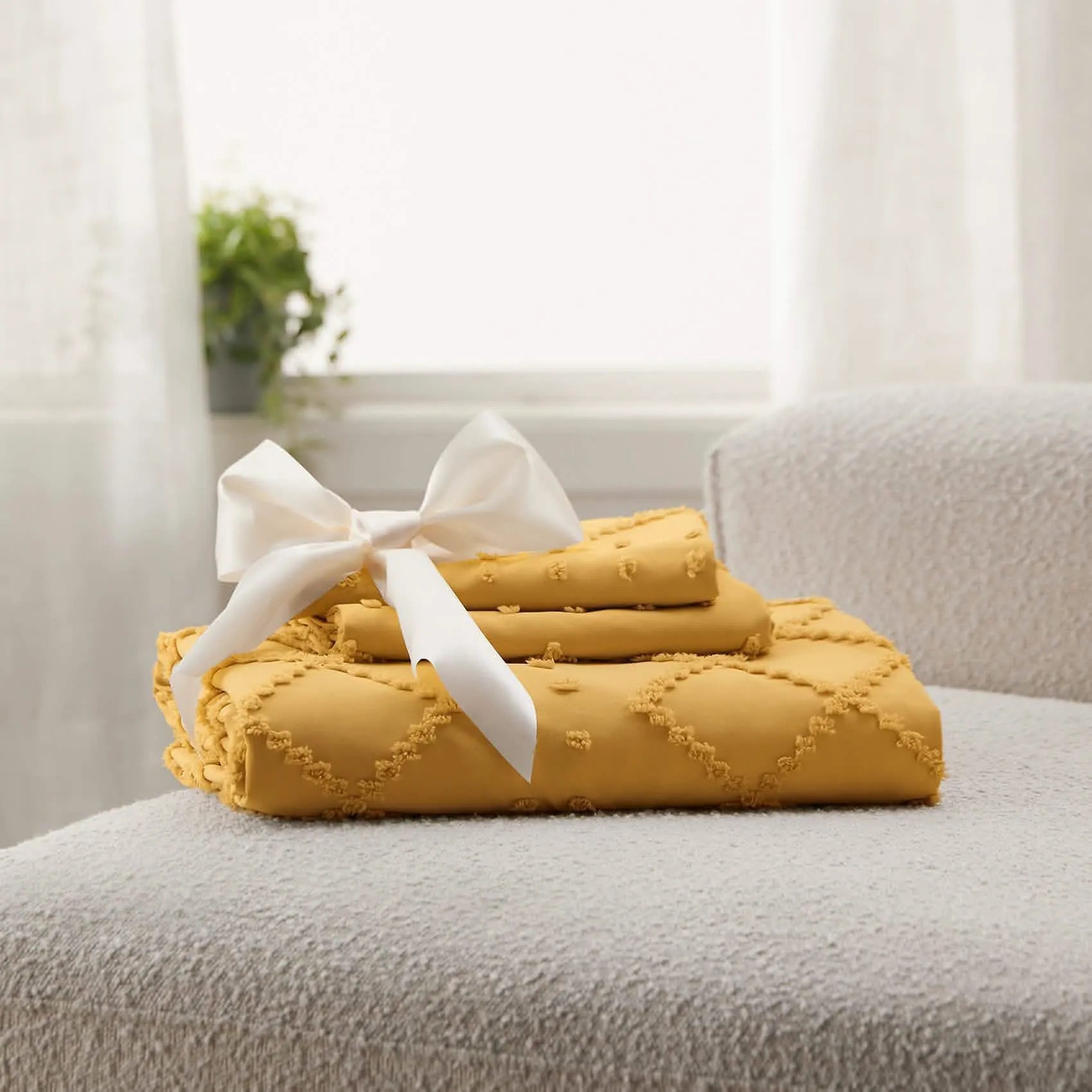 Boho Embroidery Duvet Cover Set