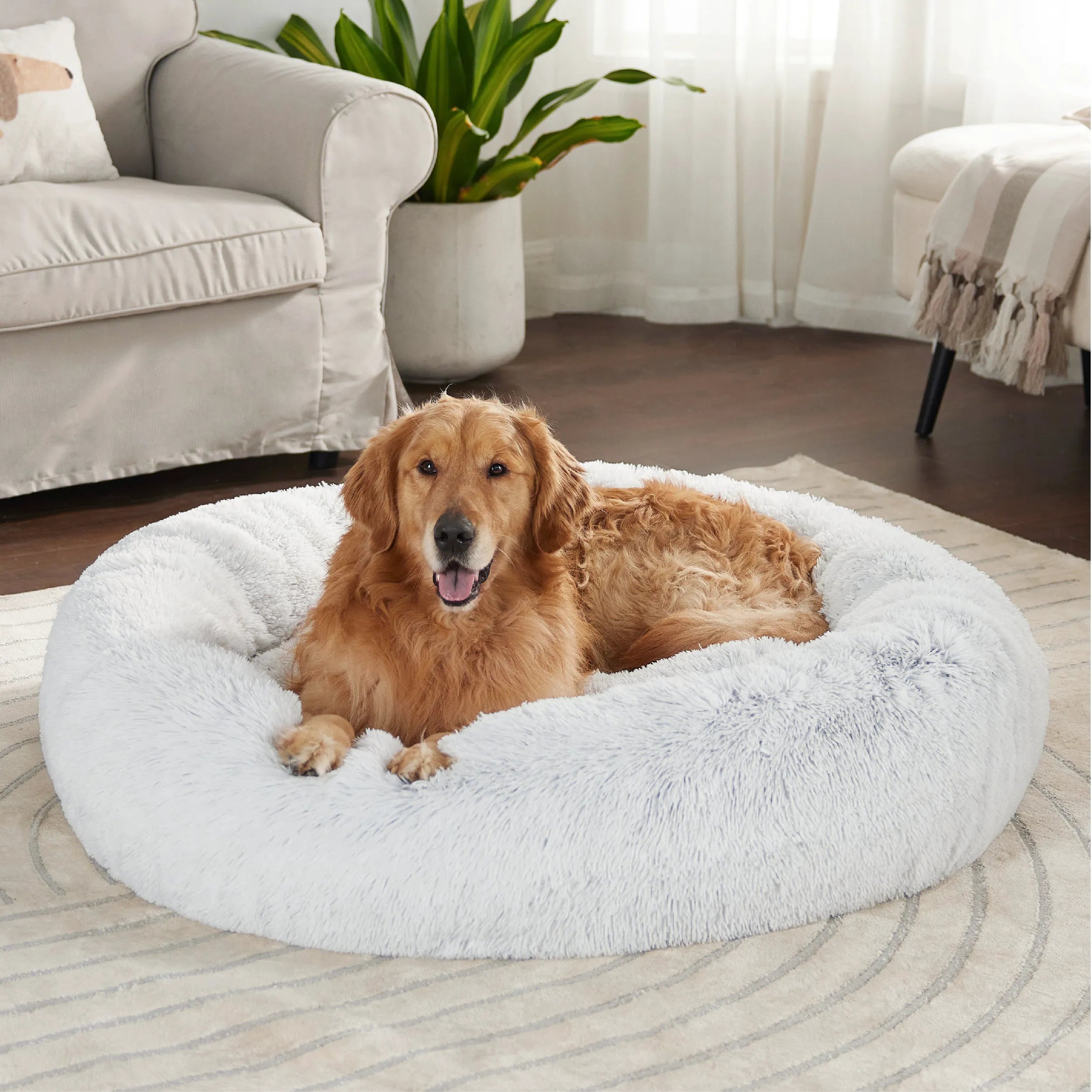Calming Donut Bed for Pets