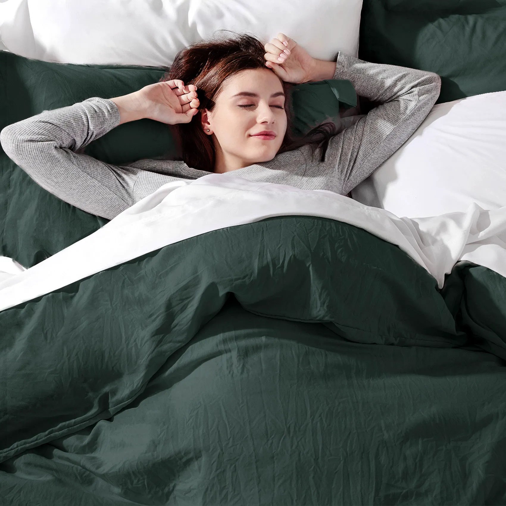 Ultra-Soft Hypoallergenic Microfiber Duvet Cover Set