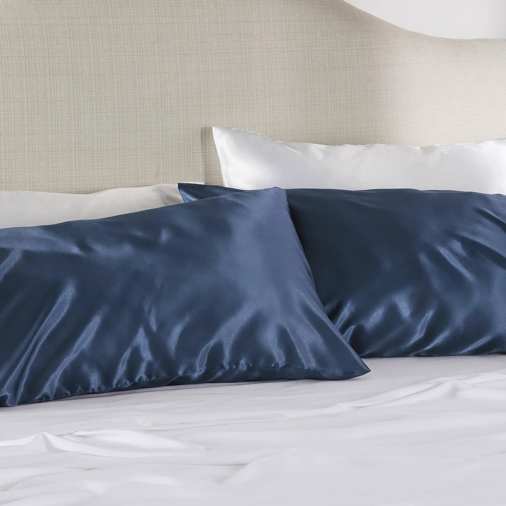 Luxurious Solid Satin Pillowcase