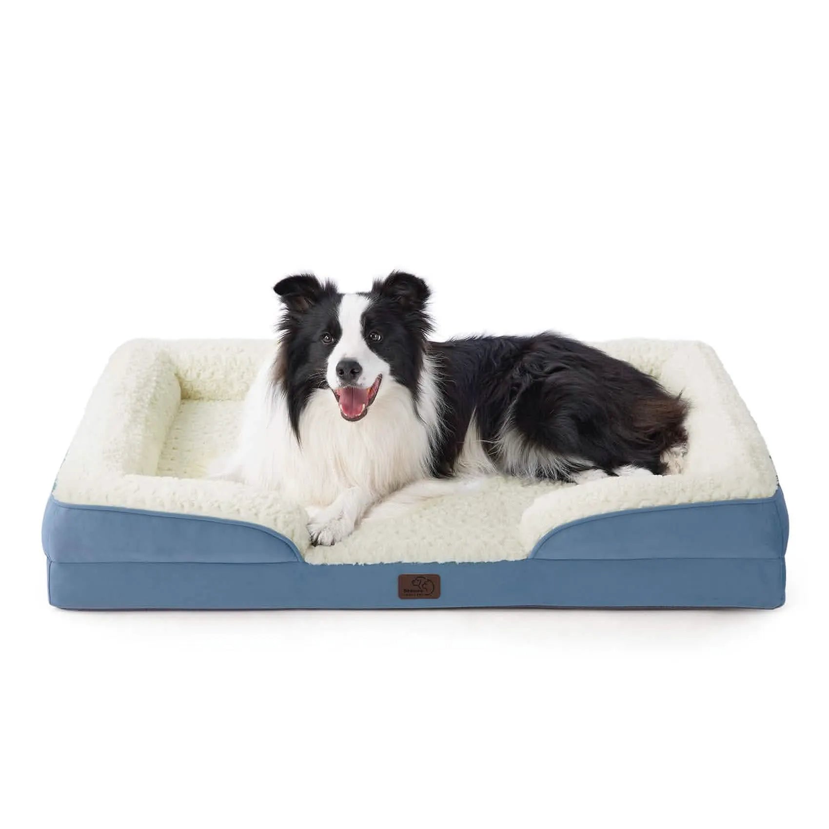 Orthopedic Plush Flannel Dog Couch